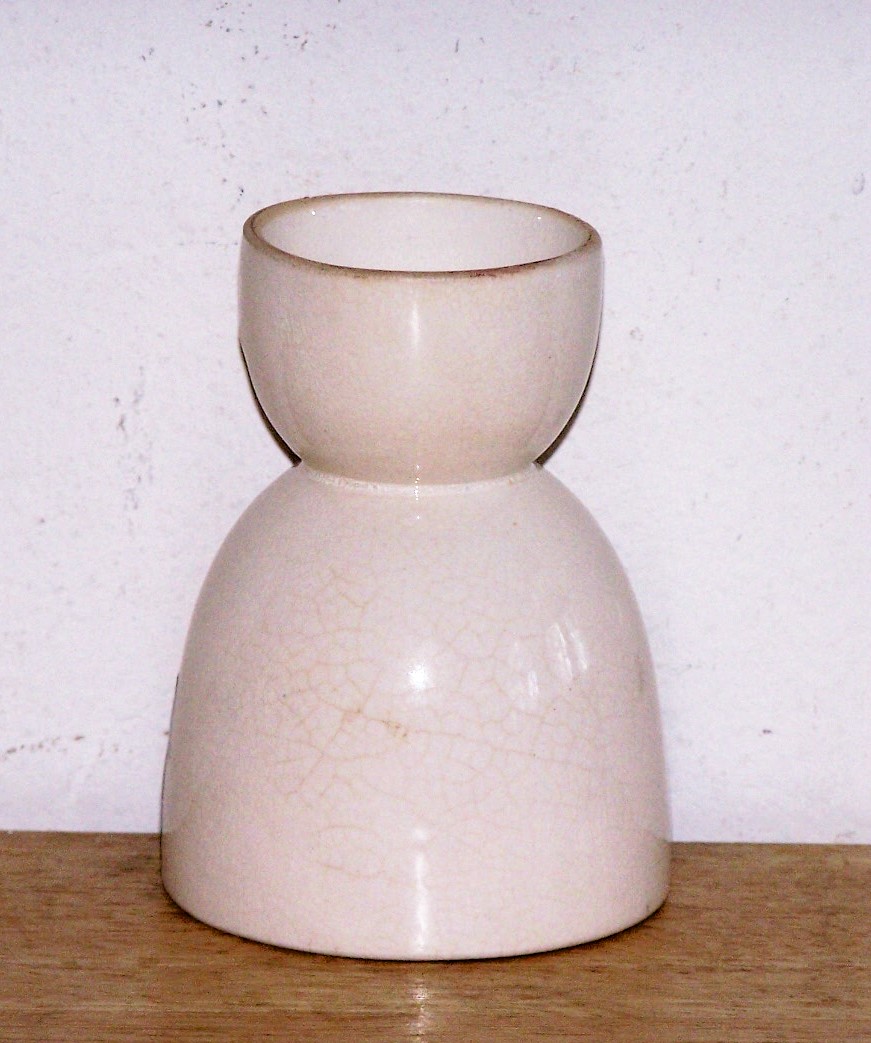Black Mustache Gentleman Egg Cup