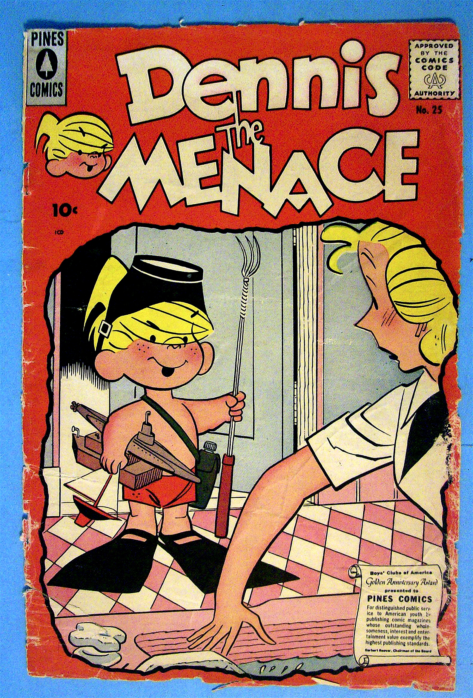 Dennis the Menace Comic Cover #25-November 1957