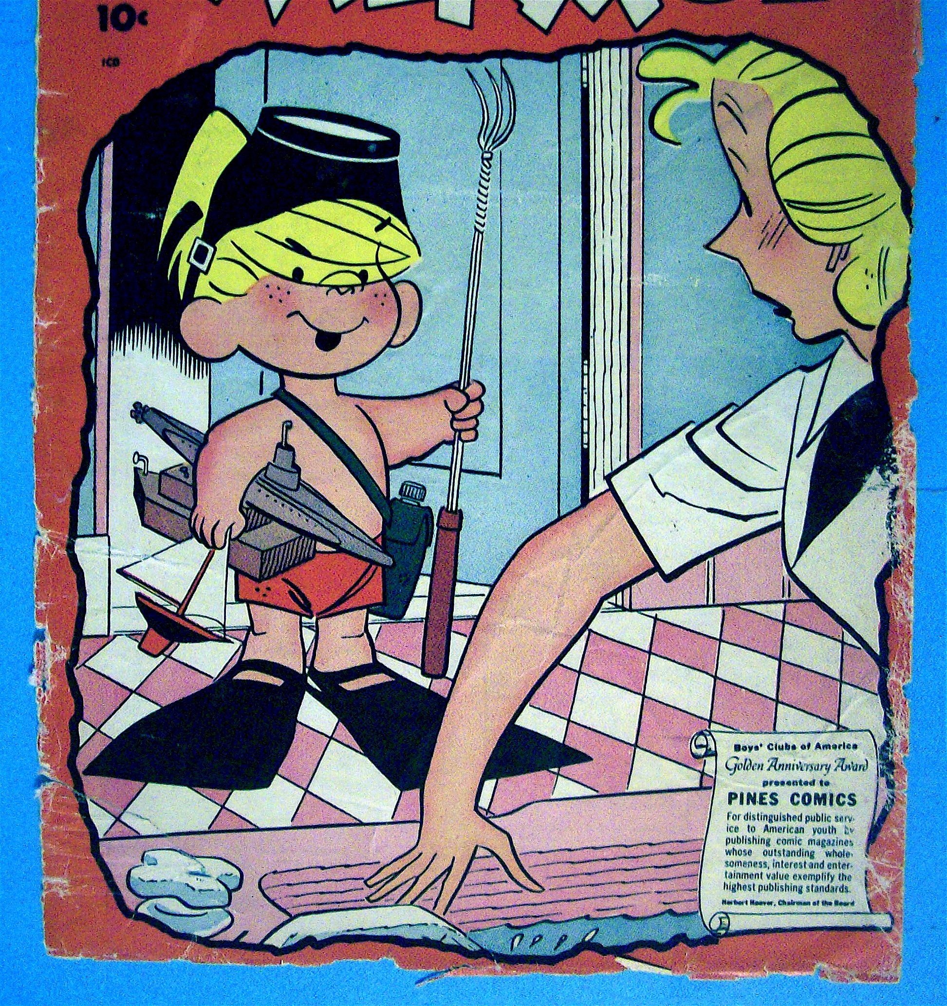 Dennis the Menace Comic Cover #25-November 1957