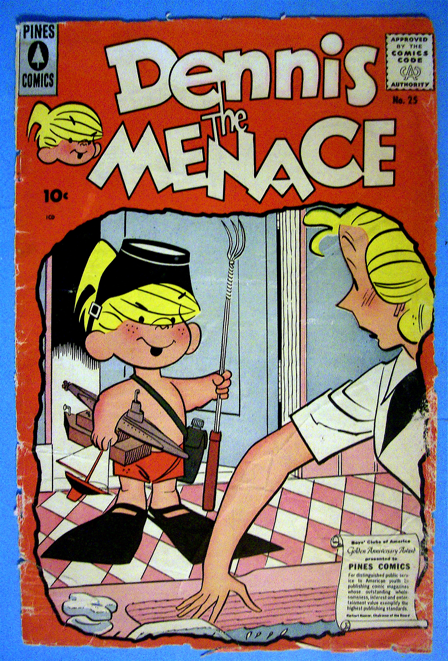 Dennis the Menace Comic Cover #25-November 1957