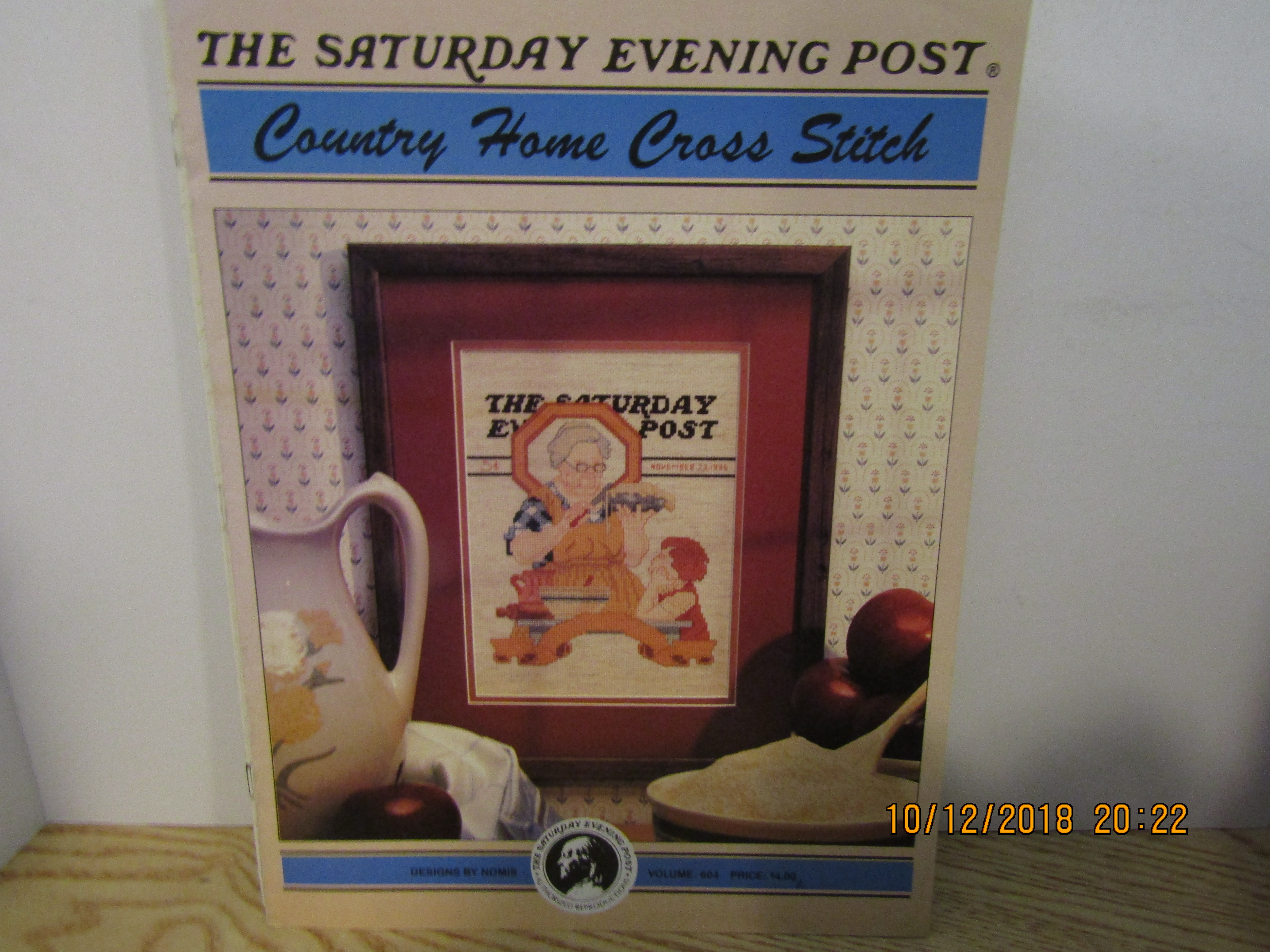 Nomis Saturday Eve. Post Country Home Cross Stitch #604
