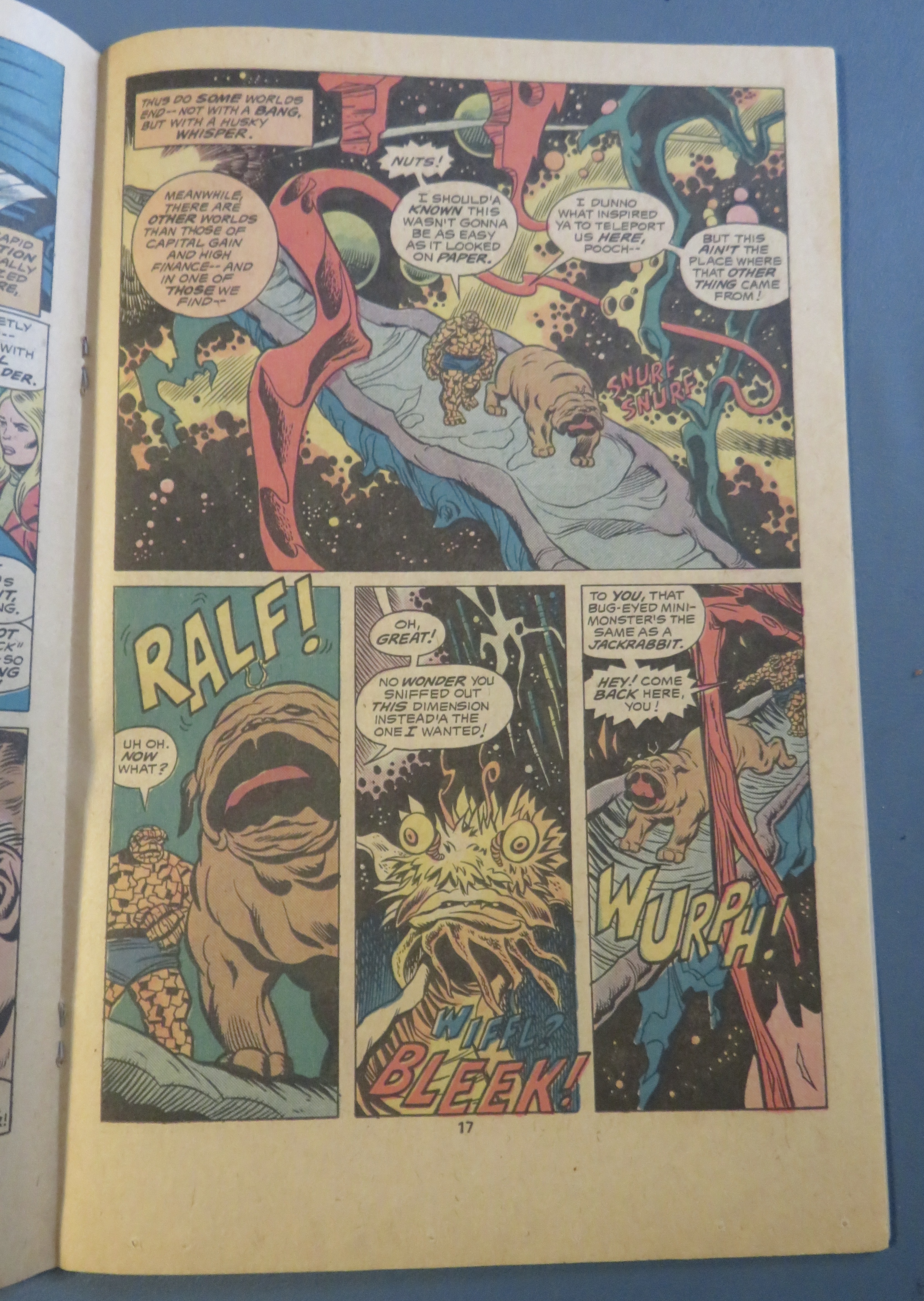 Fantastic Four Comic July 1975 In One World