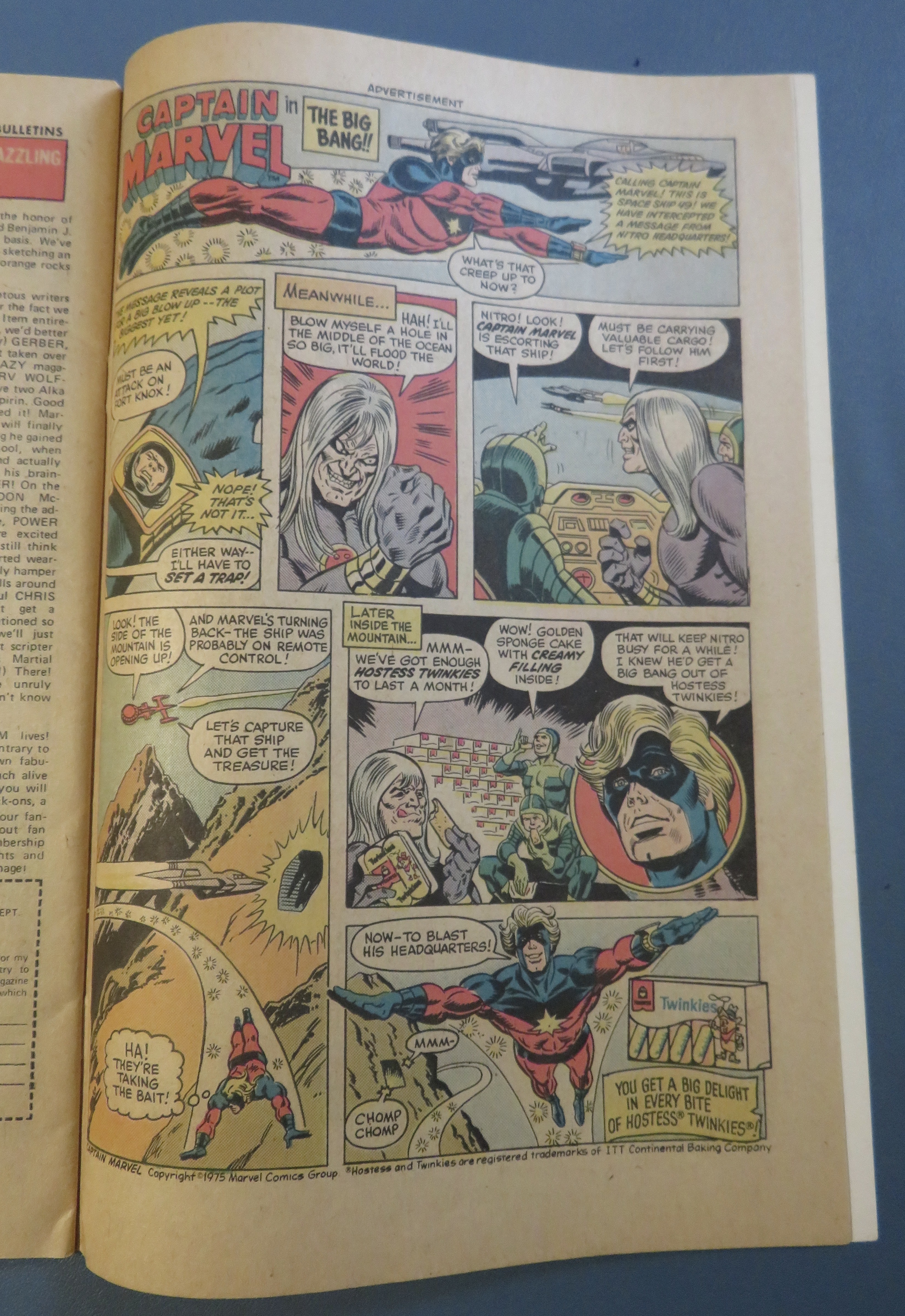 Fantastic Four Comic July 1975 In One World