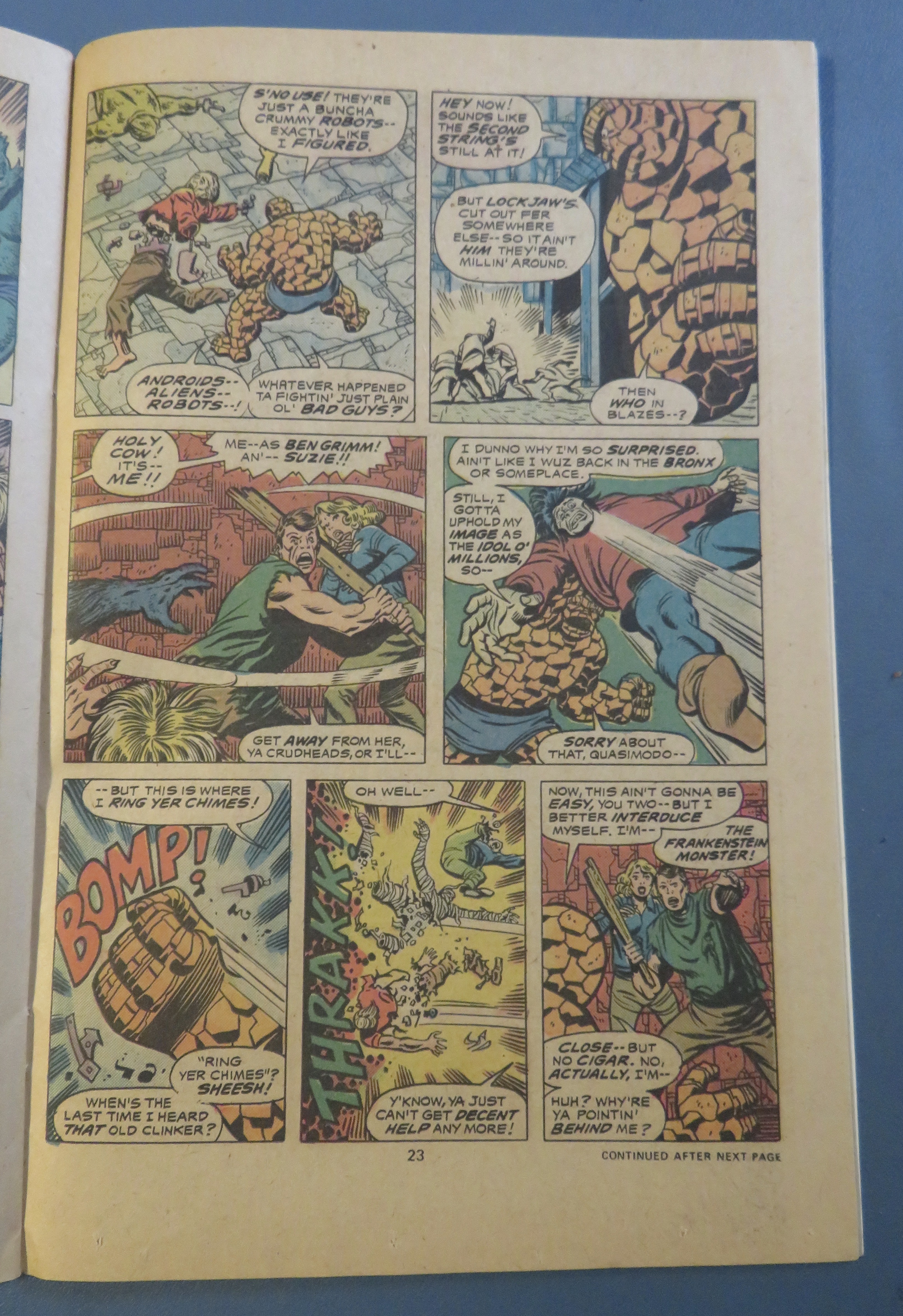 Fantastic Four Comic July 1975 In One World