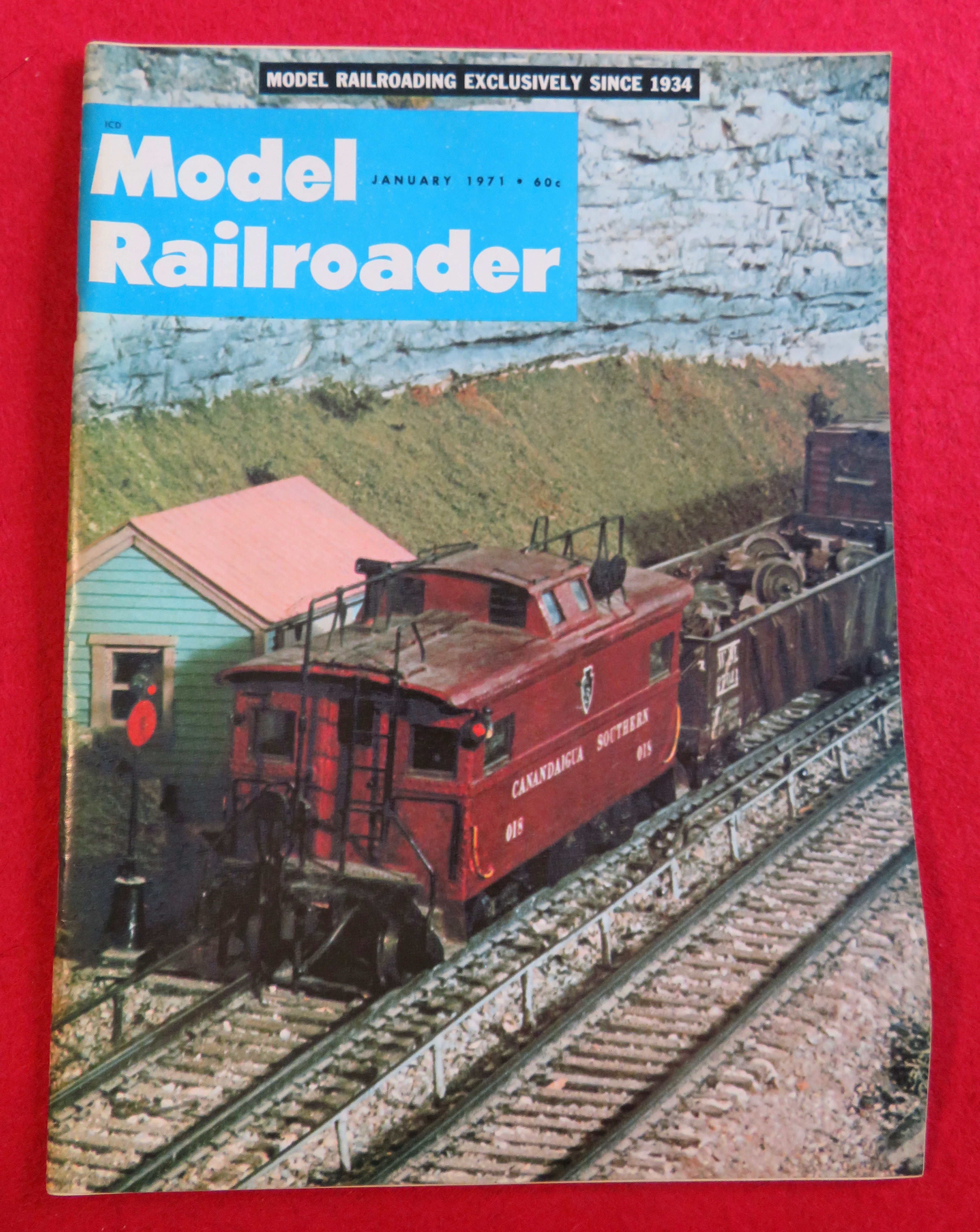 Model Railroader Magazine January 1971