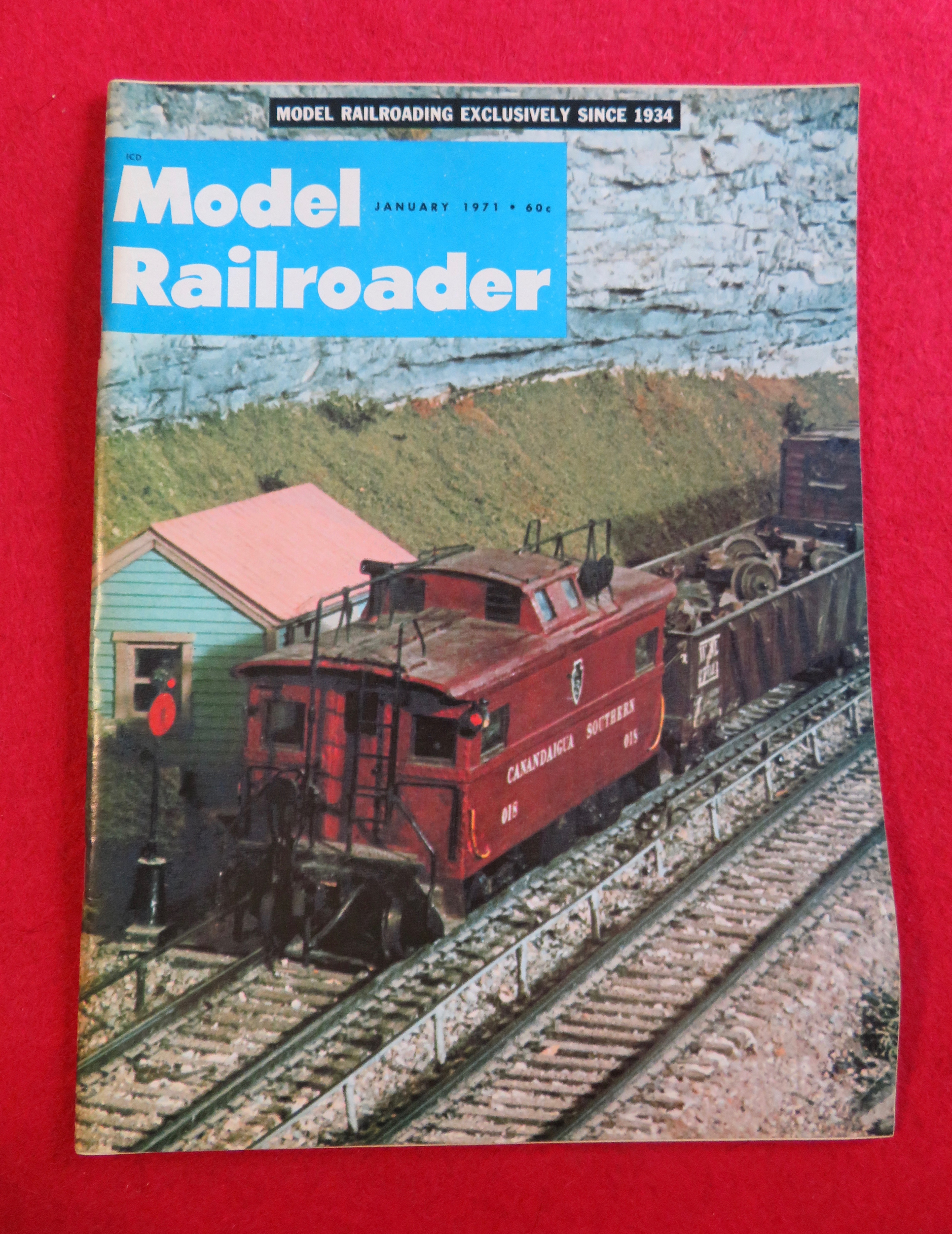 Model Railroader Magazine January 1971