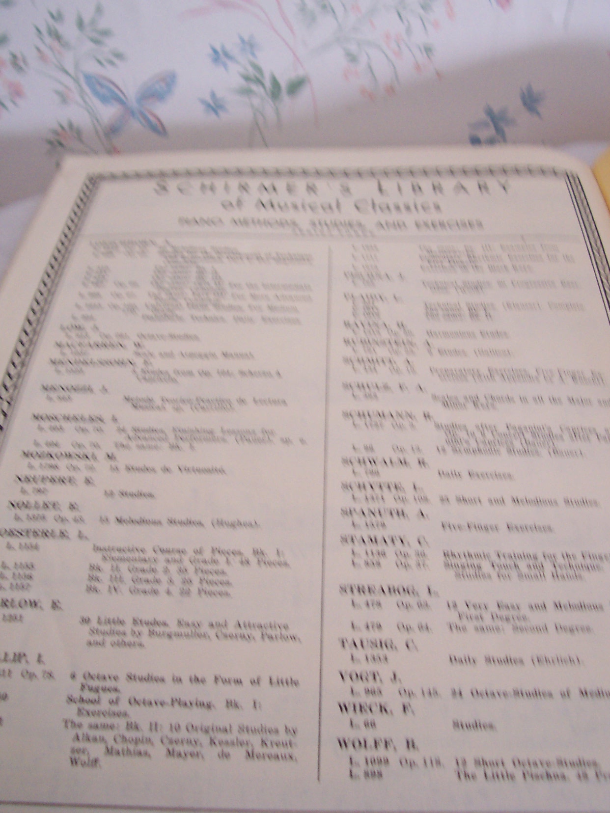 Schirmer's Library of Musical Classics