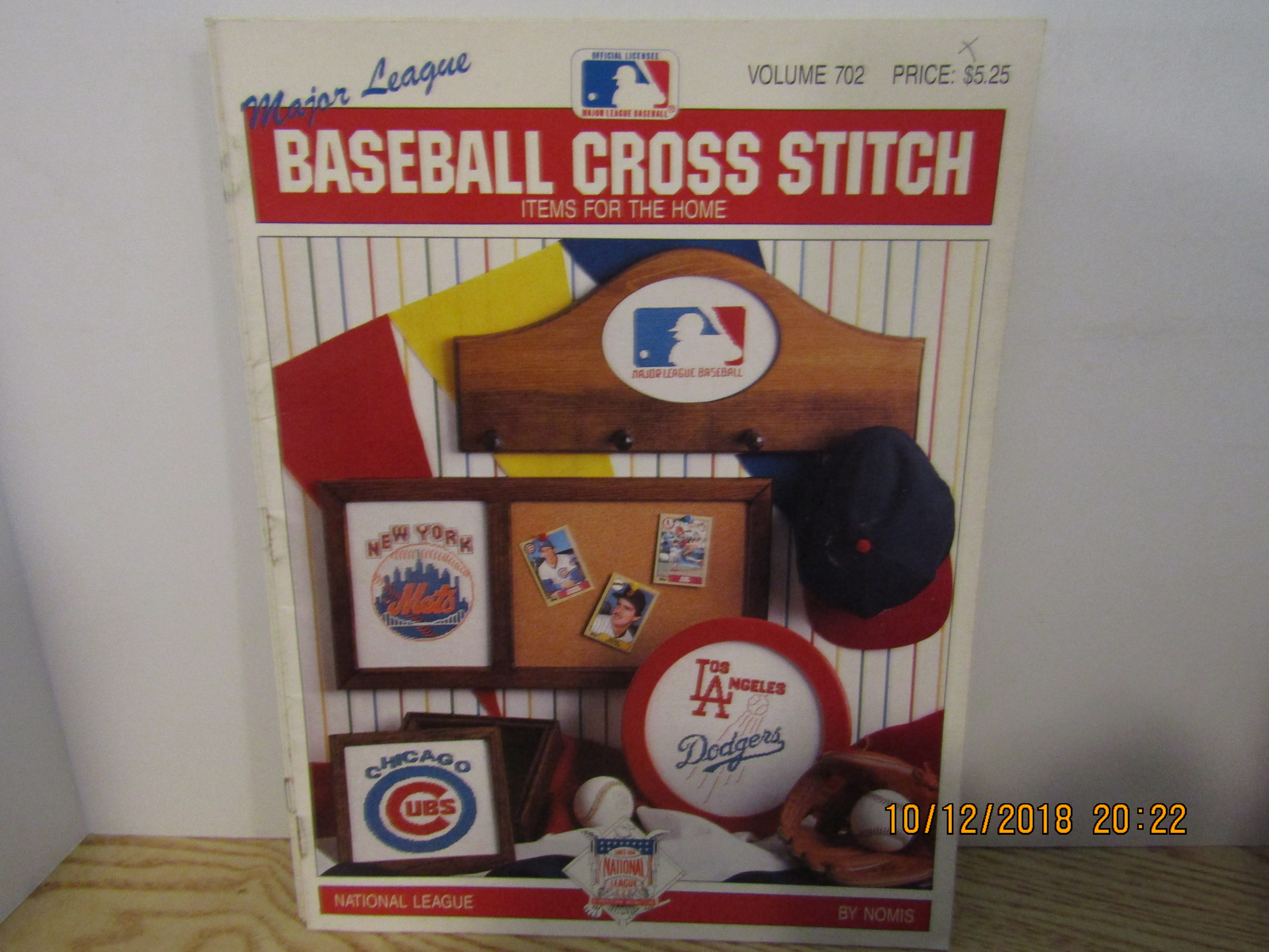 Nomis Cross Stitch Baseball National League #702