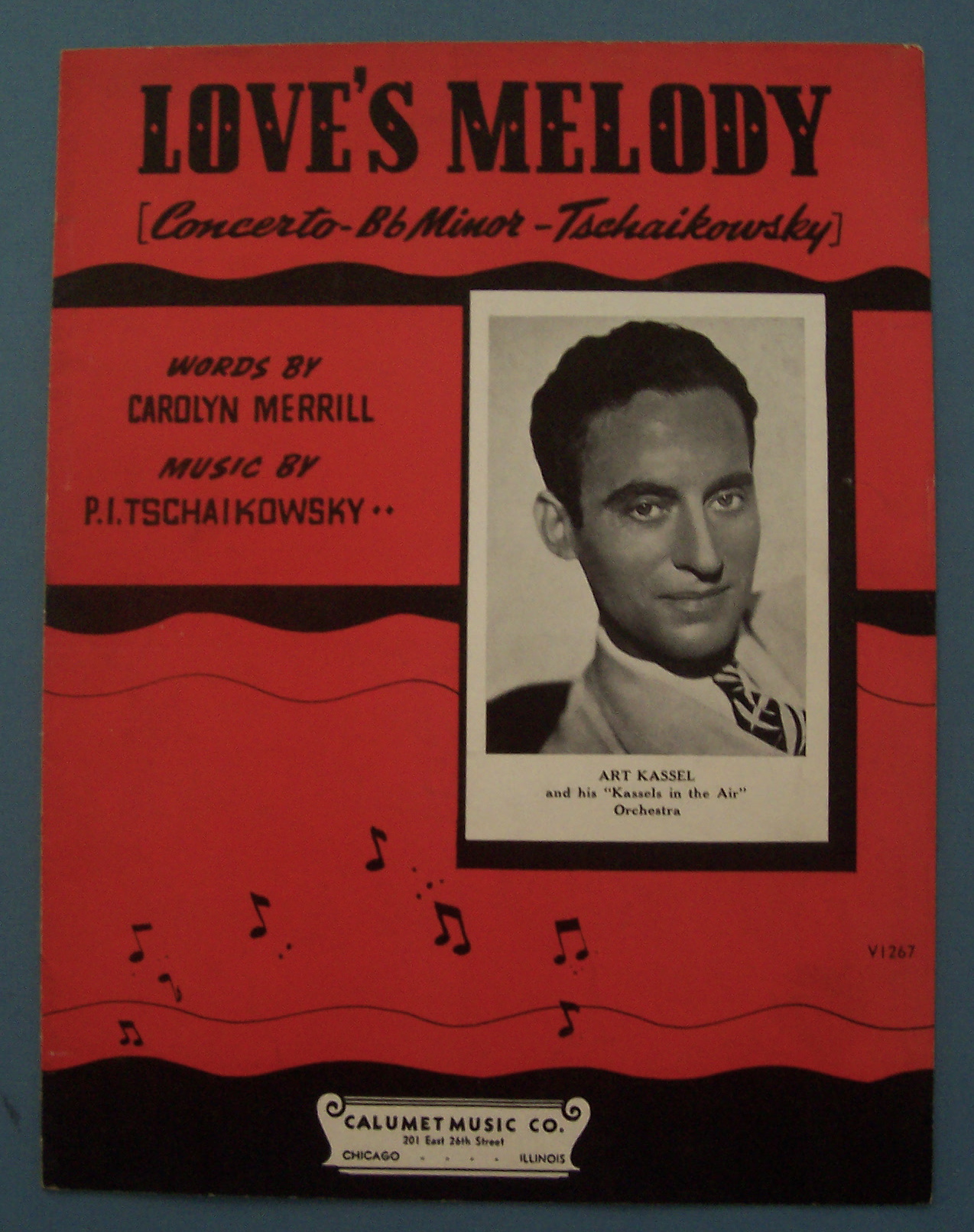 Sheet Music For 1941 Love's Melody