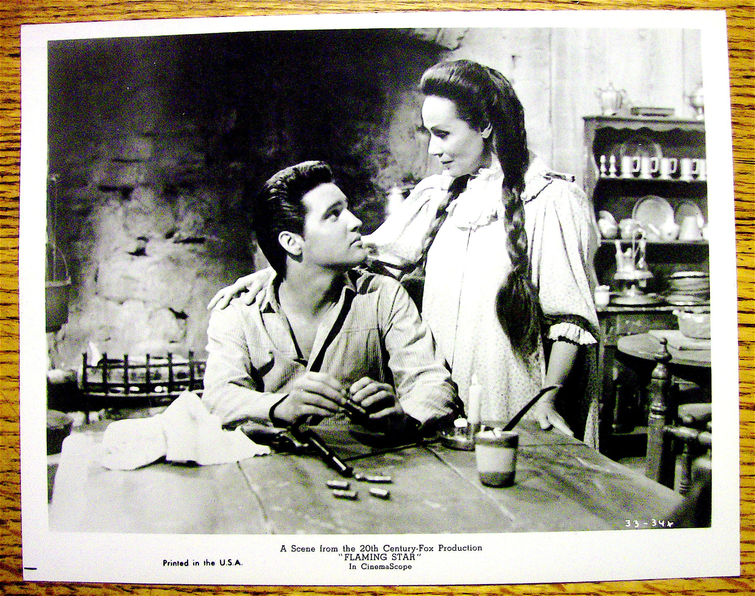 Flaming Star 1960 Movie Still Elvis Presley
