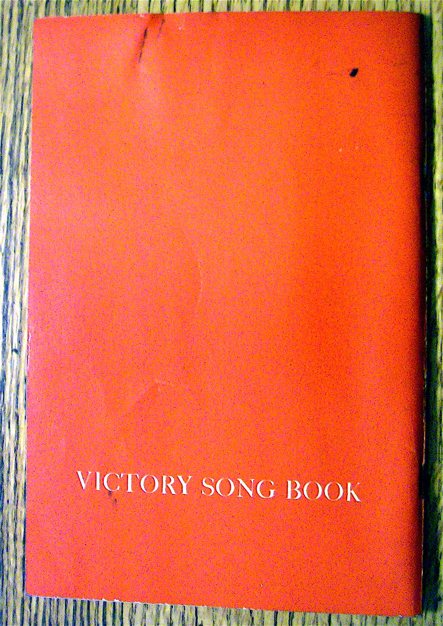1942 Victory Song Book For Soldiers, Sailors & Marines