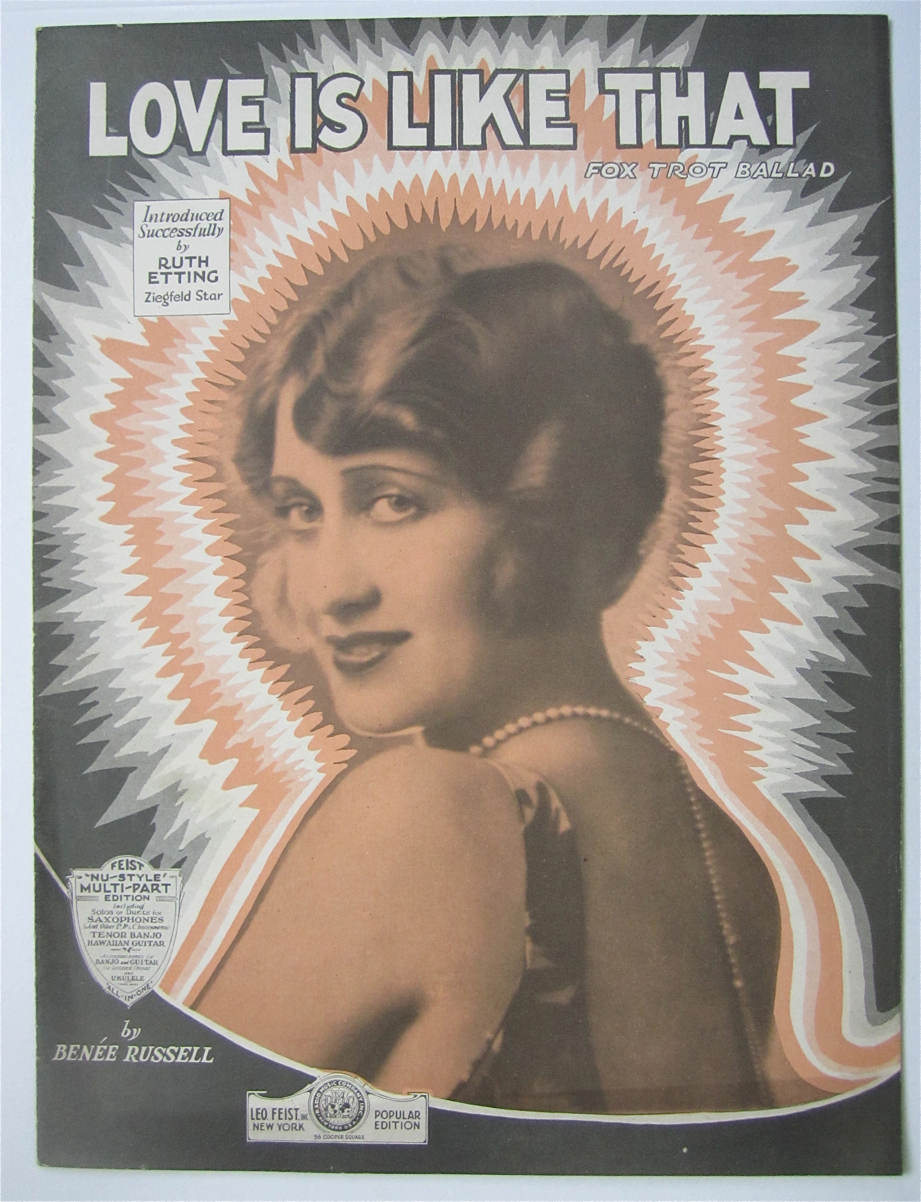 Sheet Music 1931 Love Is Like That