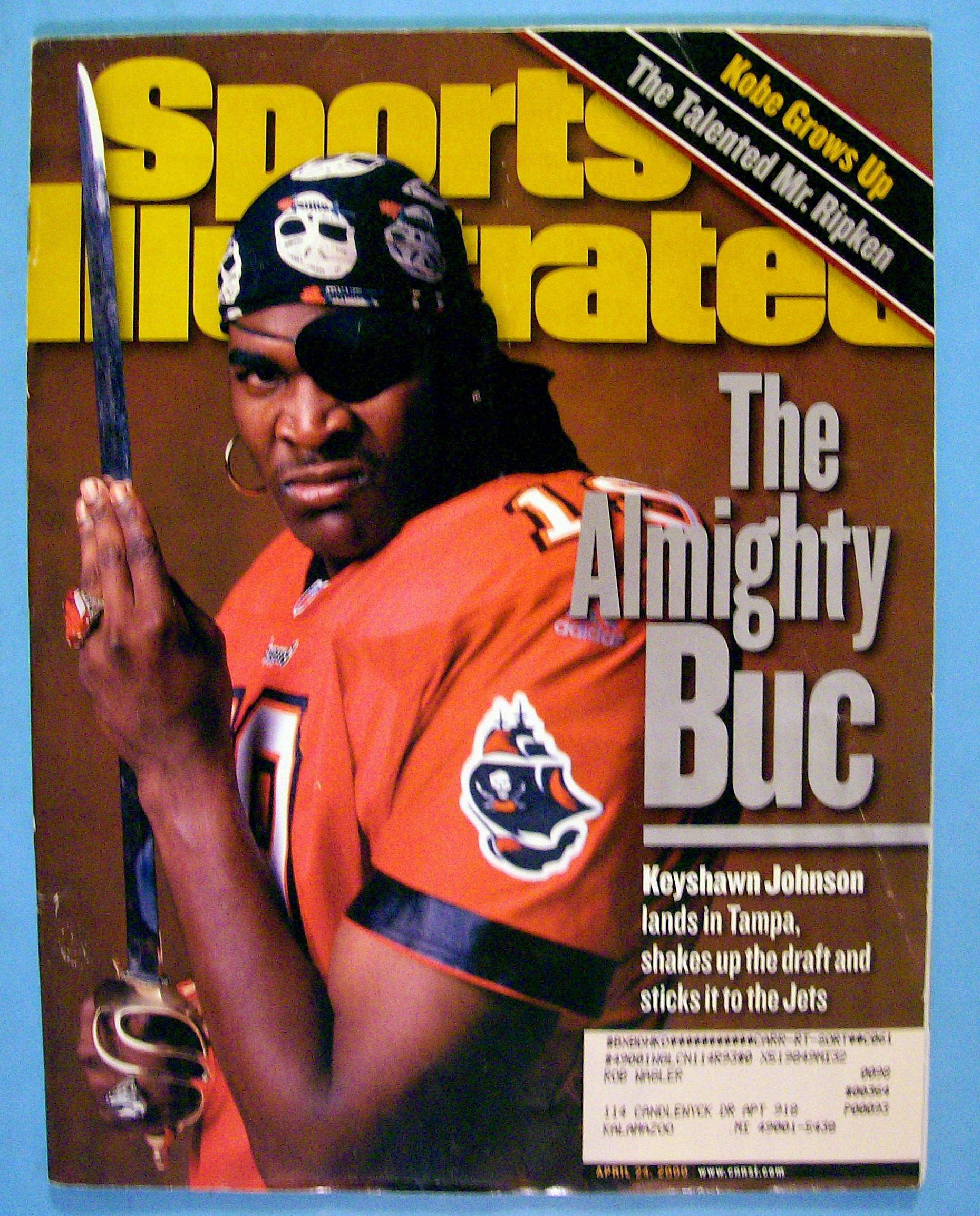 Sports Illustrated Magazine-April 24, 2000-K. Johnson