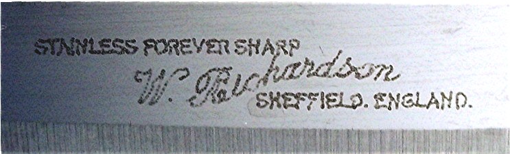 Bakelite Steak Knife Set  W. Richardson Sheffield Engla