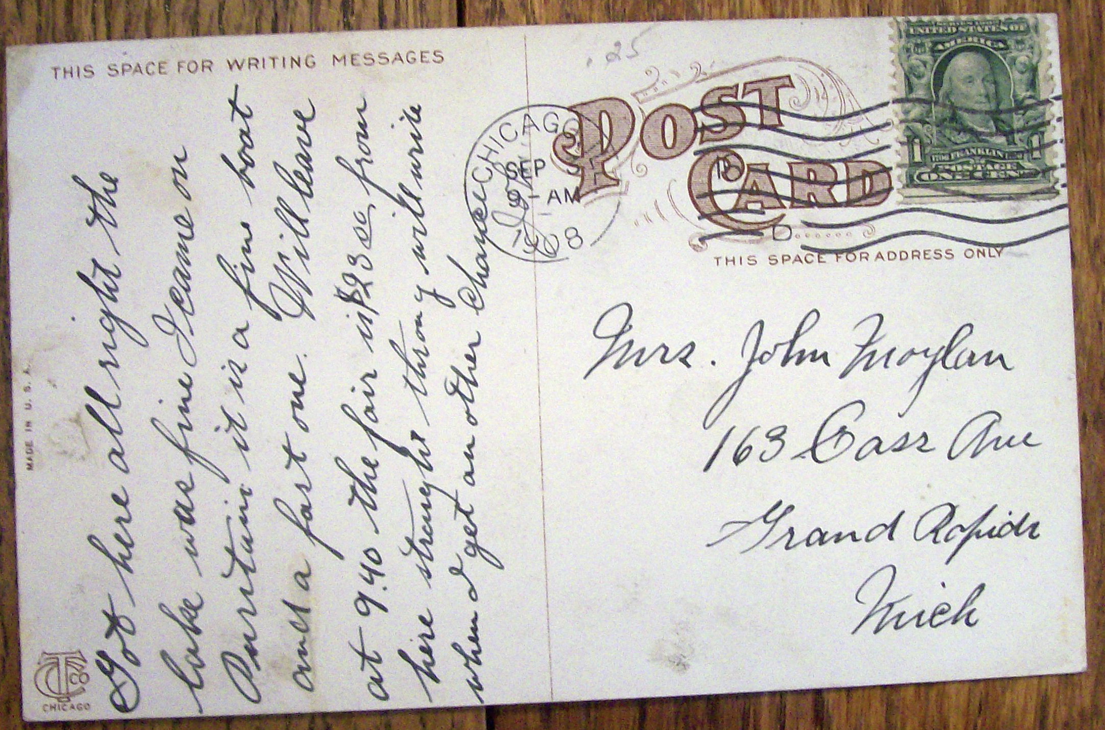 White City Panorama, Chicago, ILL Postcard