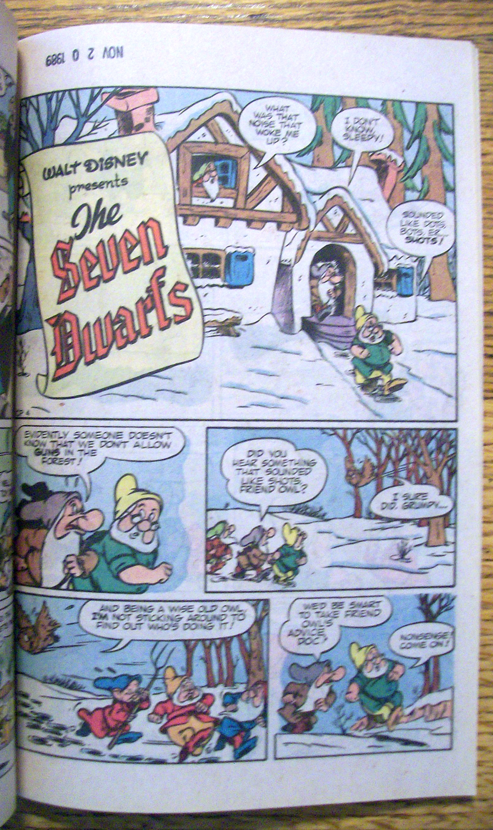 Walt Disney's Christmas Parade Comic #2 - Winter 1989