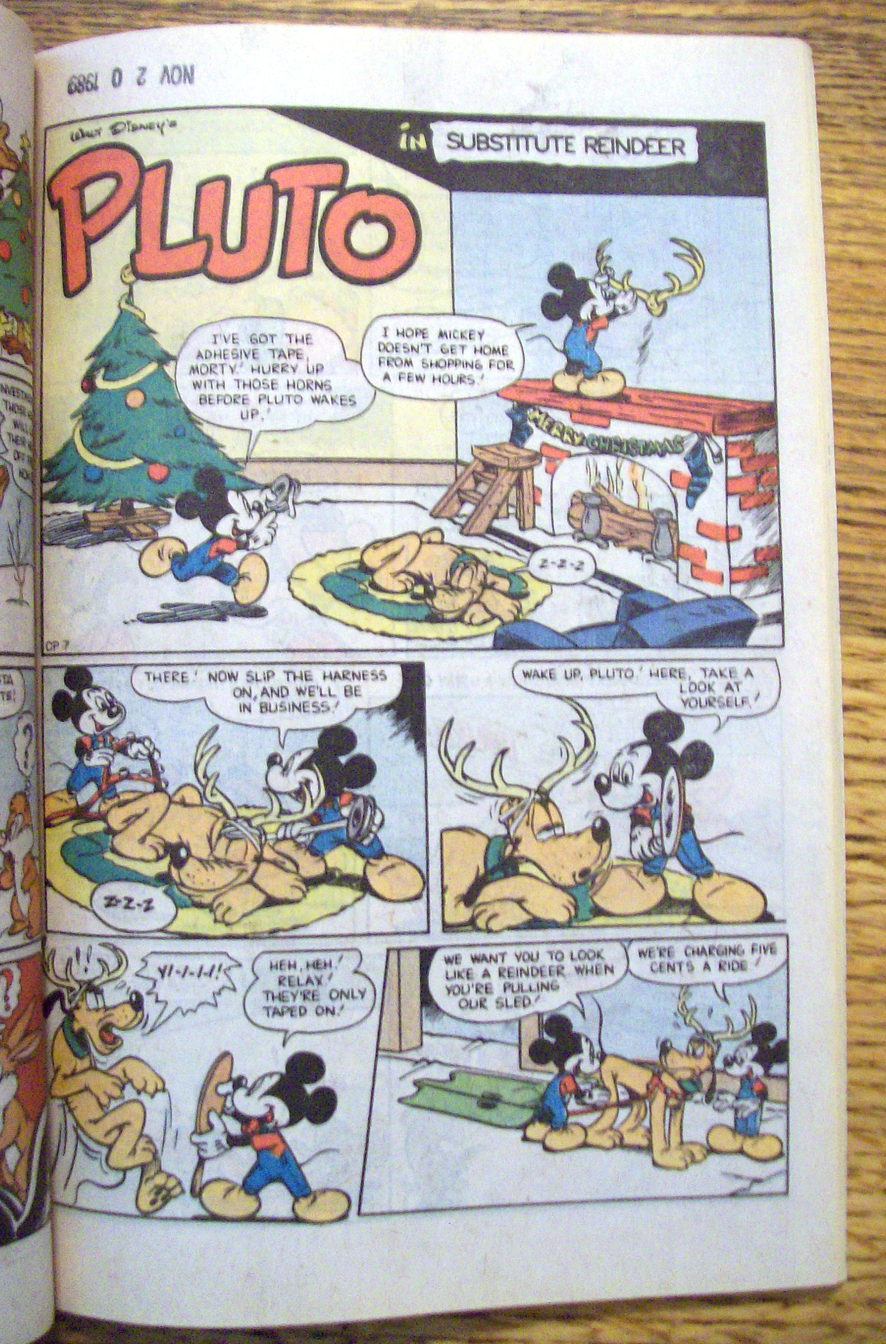 Walt Disney's Christmas Parade Comic #2 - Winter 1989
