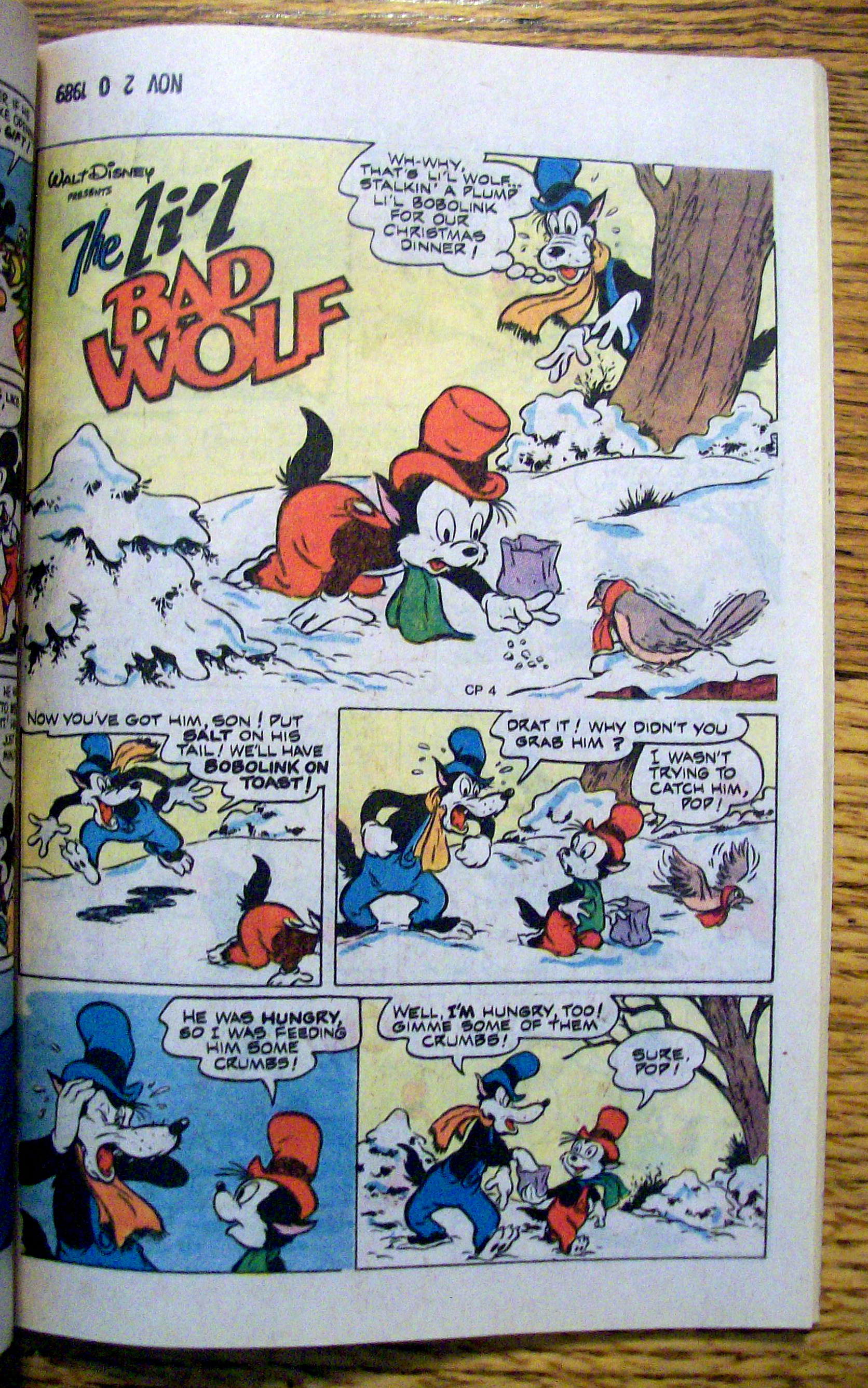 Walt Disney's Christmas Parade Comic #2 - Winter 1989