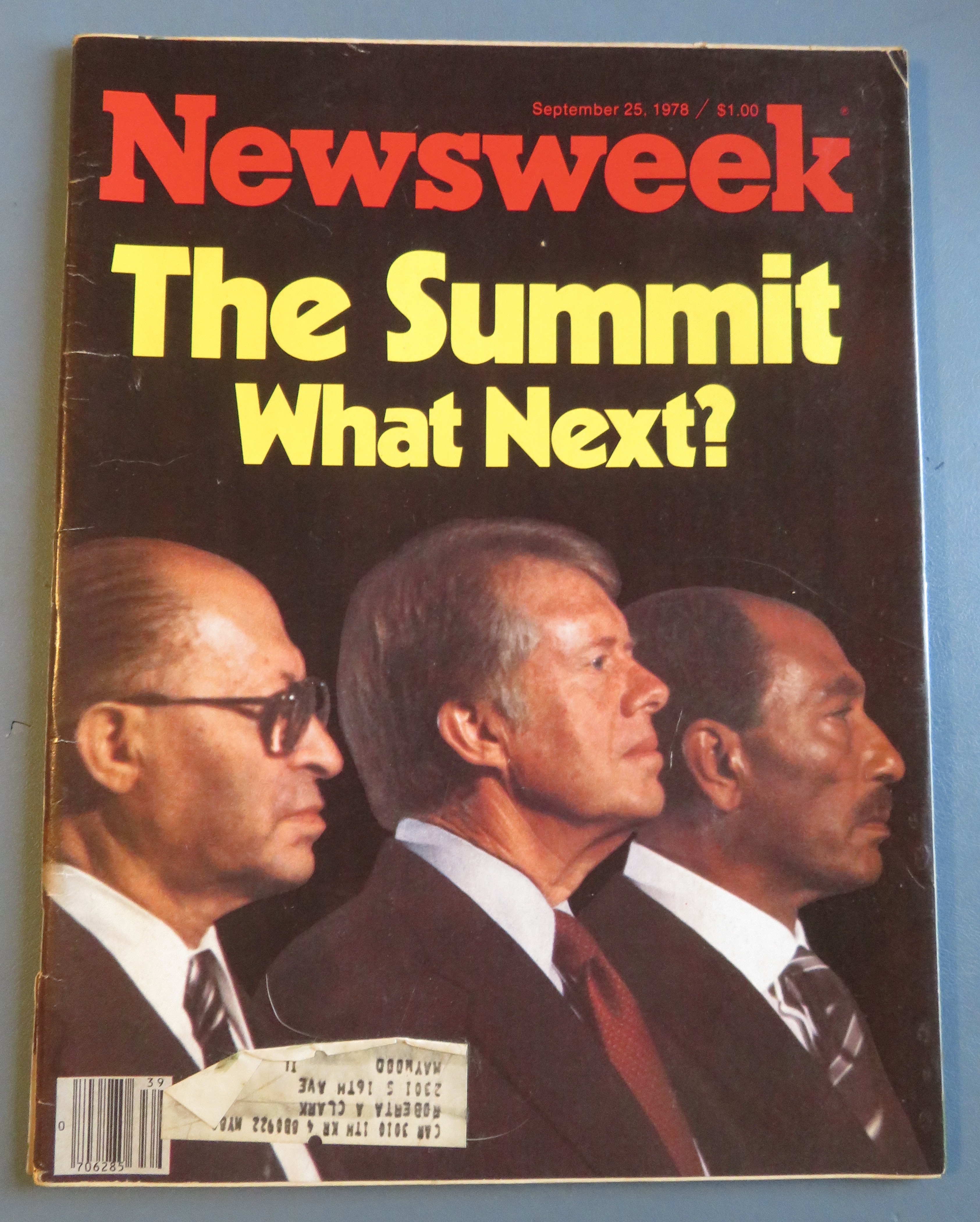 Newsweek Magazine September 25, 1978 The Summit