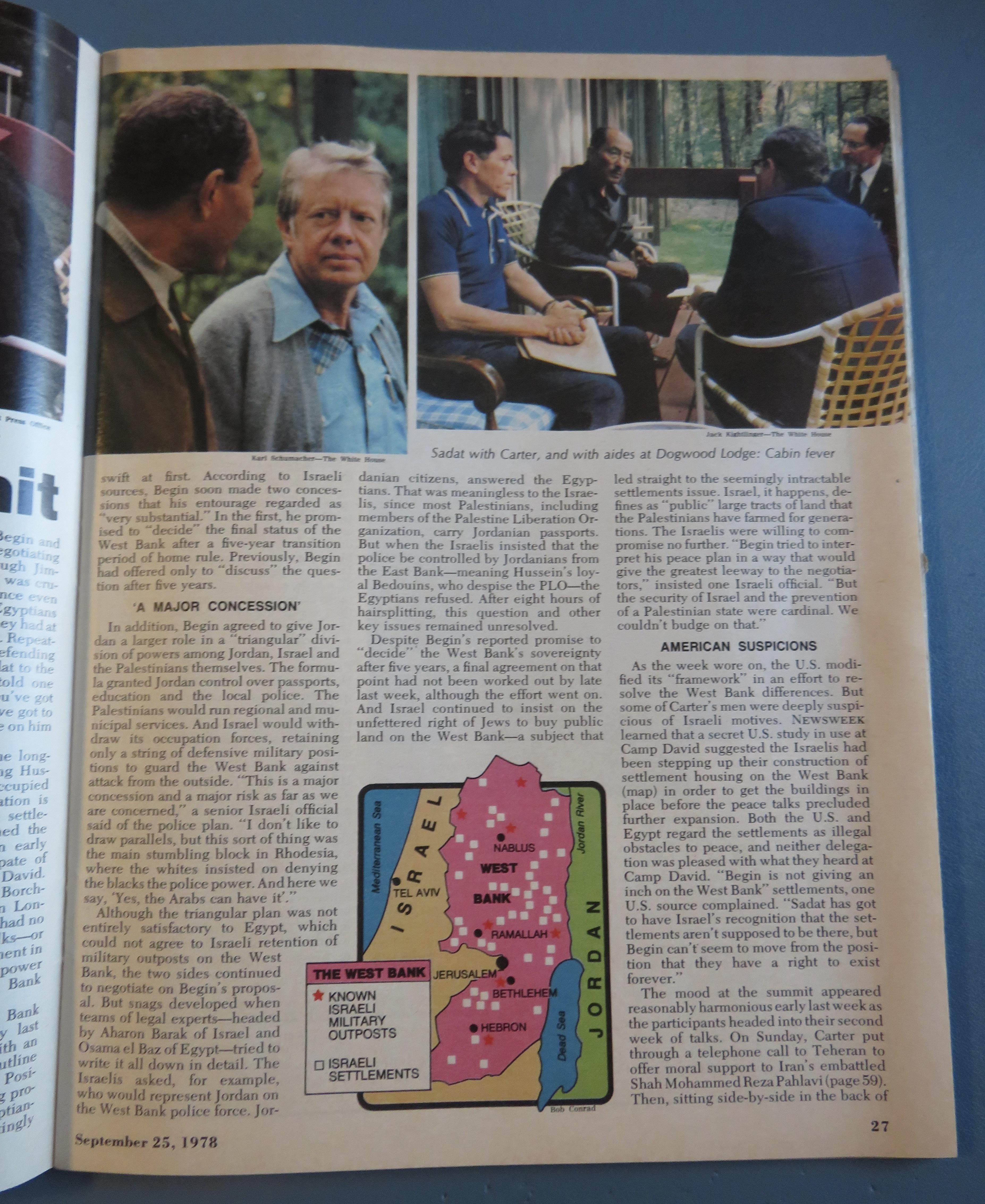 Newsweek Magazine September 25, 1978 The Summit