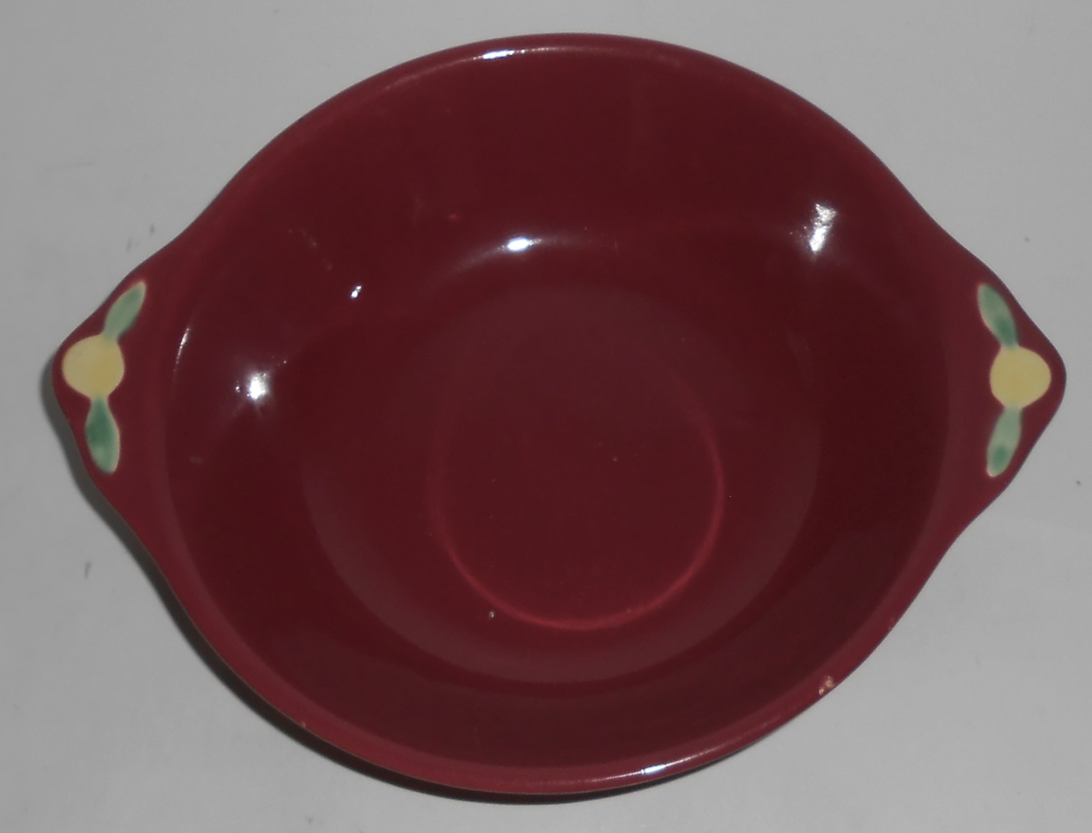 Coors Pottery Rosebud Red Vegetable Bowl #2