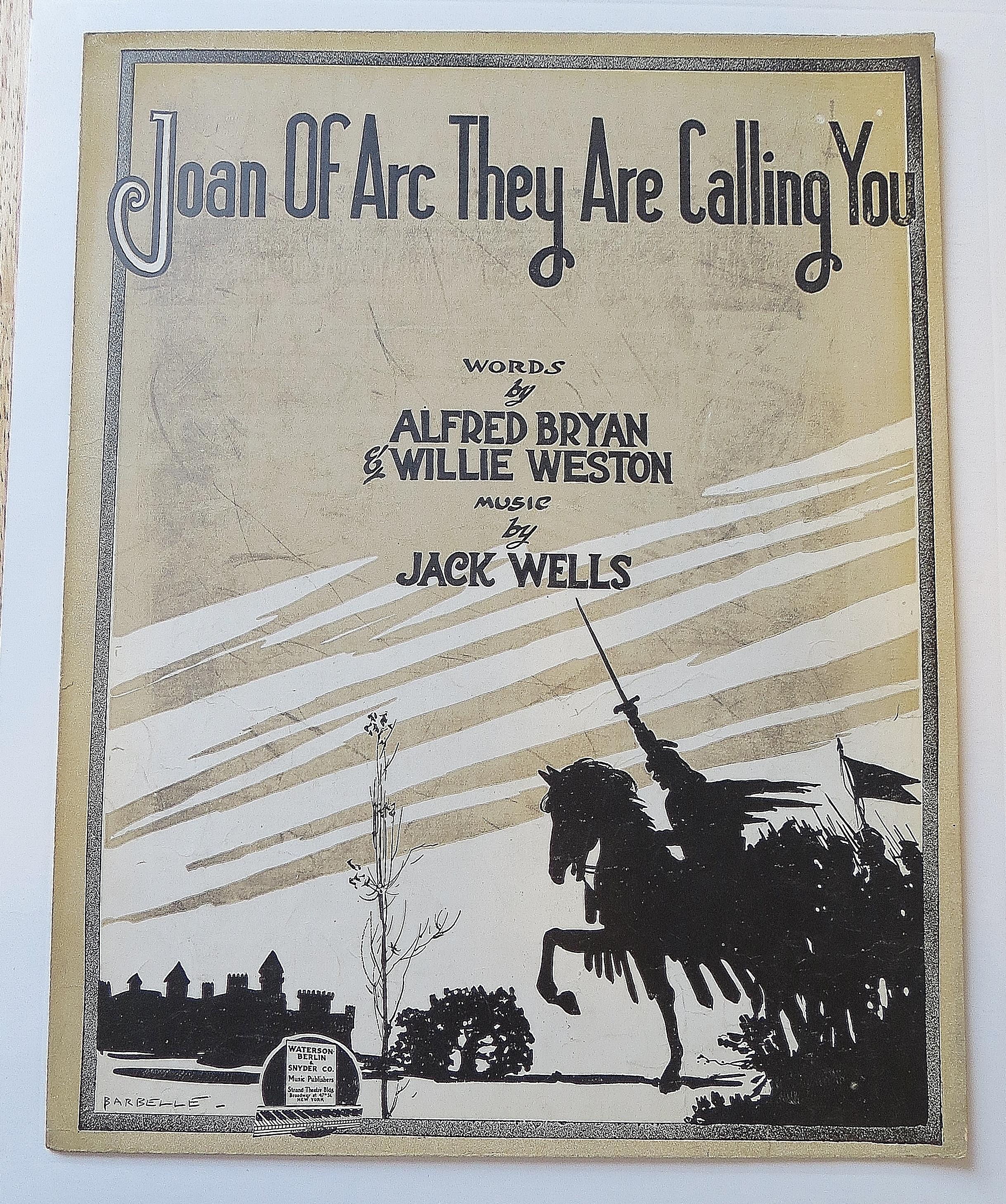 1917 Joan Of Arc They Are Calling You