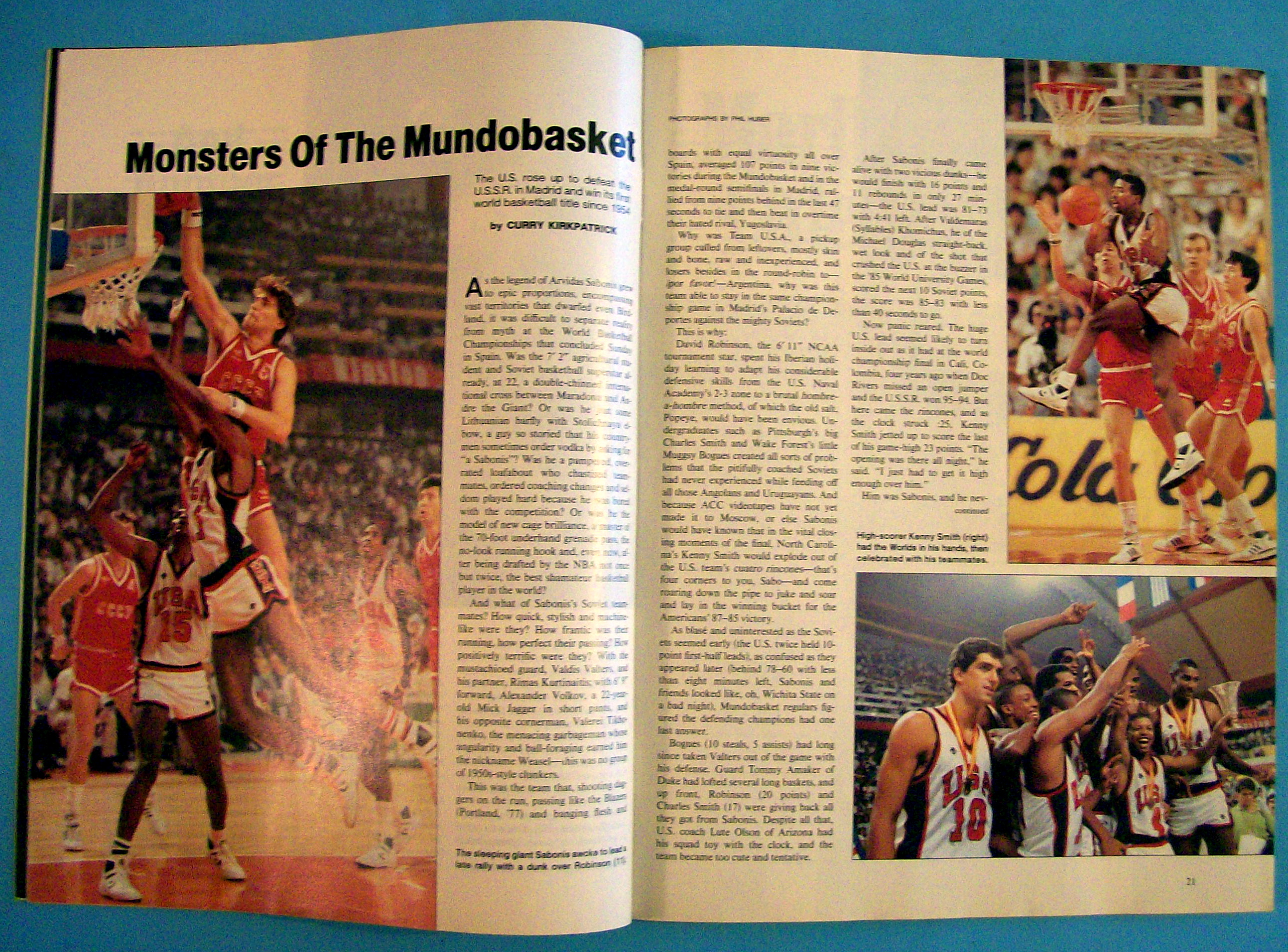 Sports Illustrated Magazine-July 28, 1986-R. Henderson