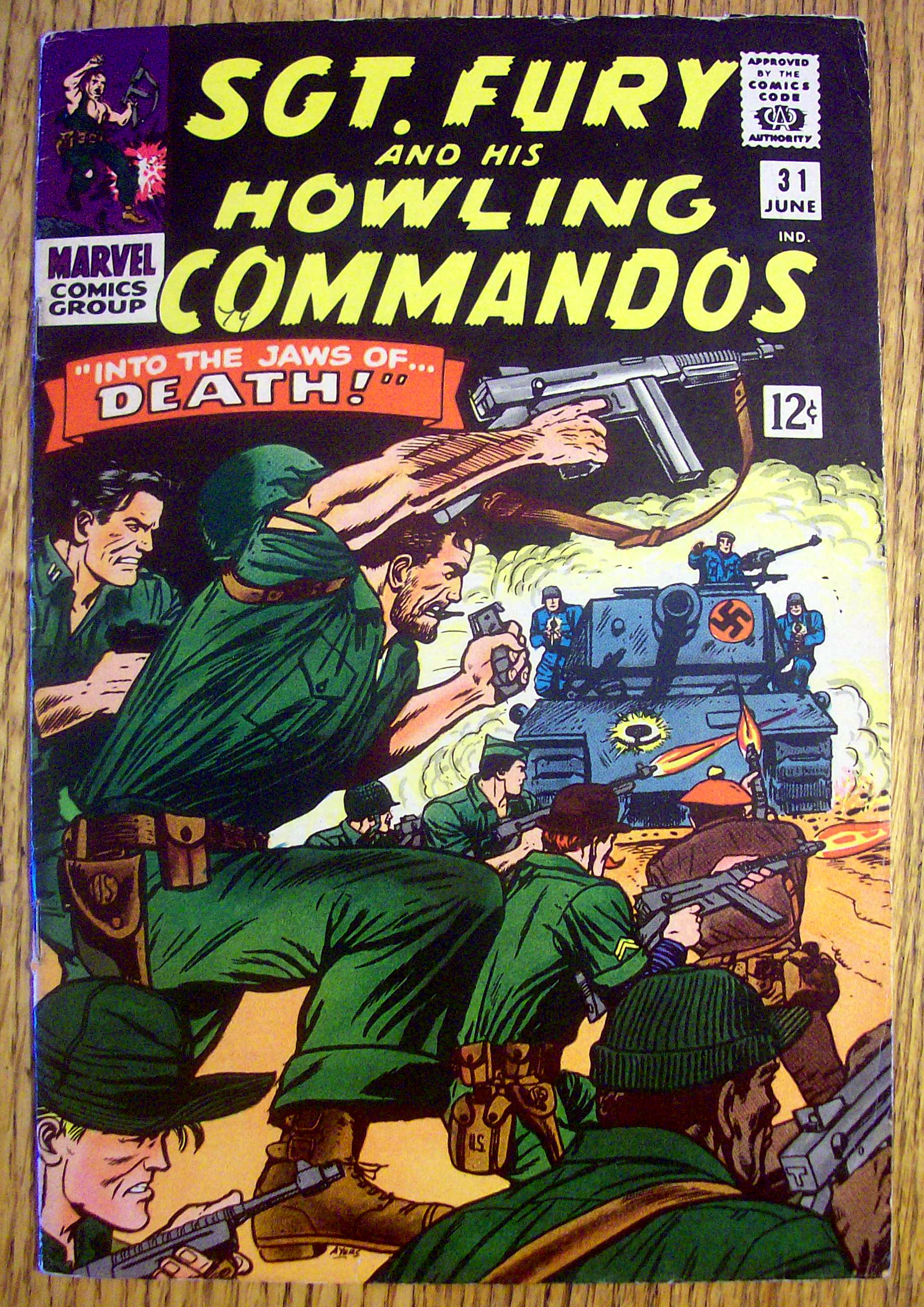 Sgt Fury & His Howling Commandos #31-June 1966