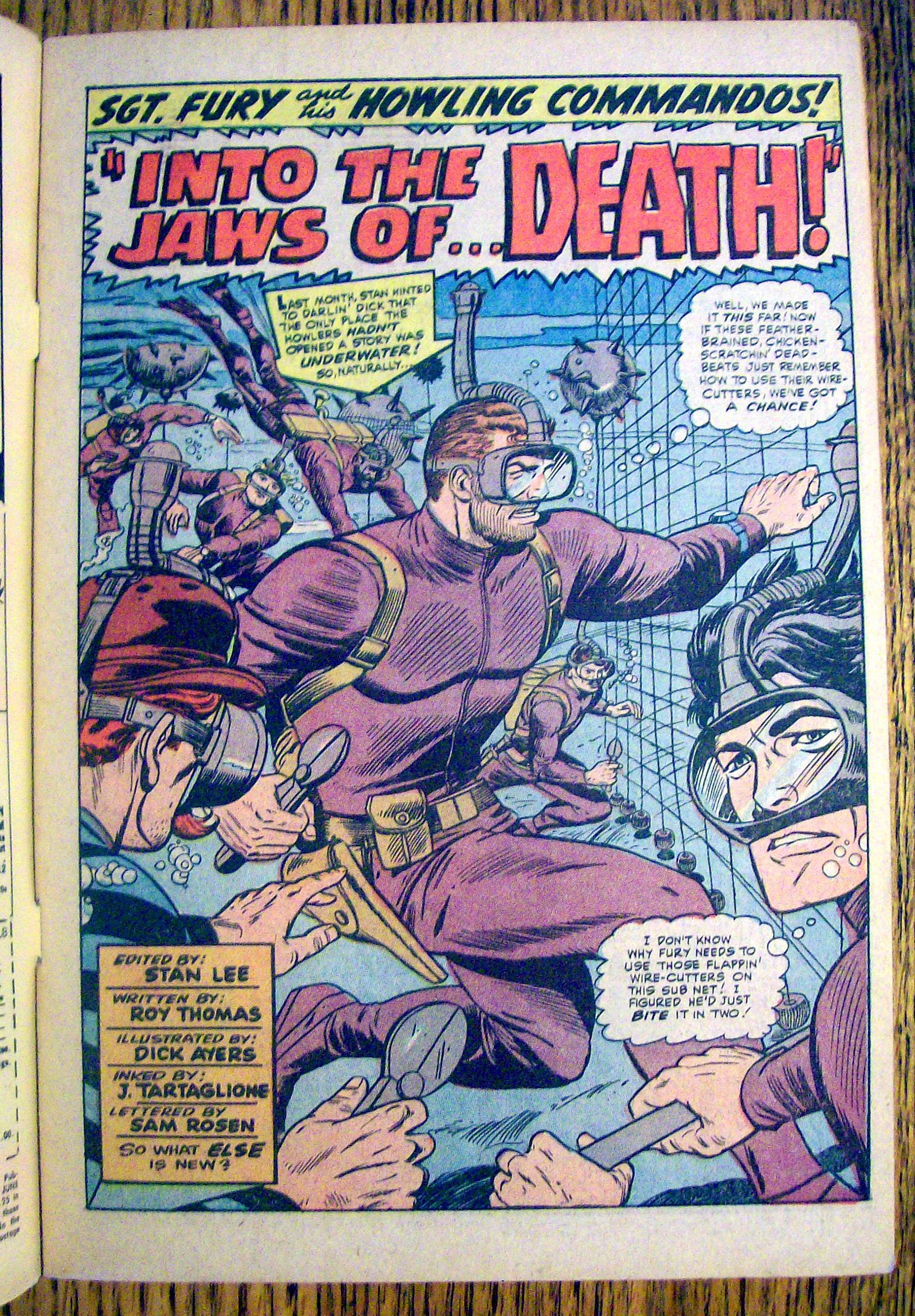 Sgt Fury & His Howling Commandos #31-June 1966