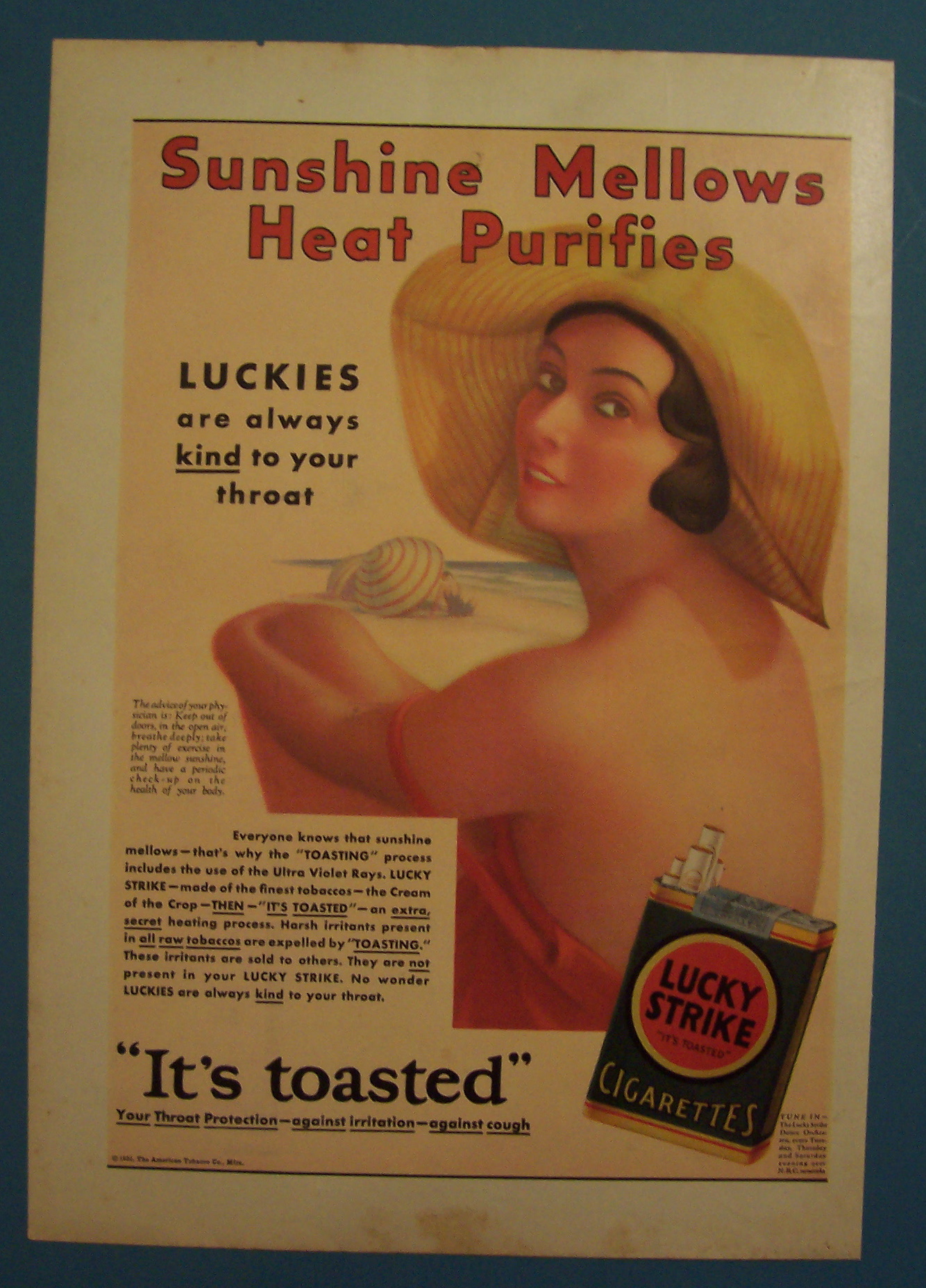 1931  Lucky Strike Cigarettes