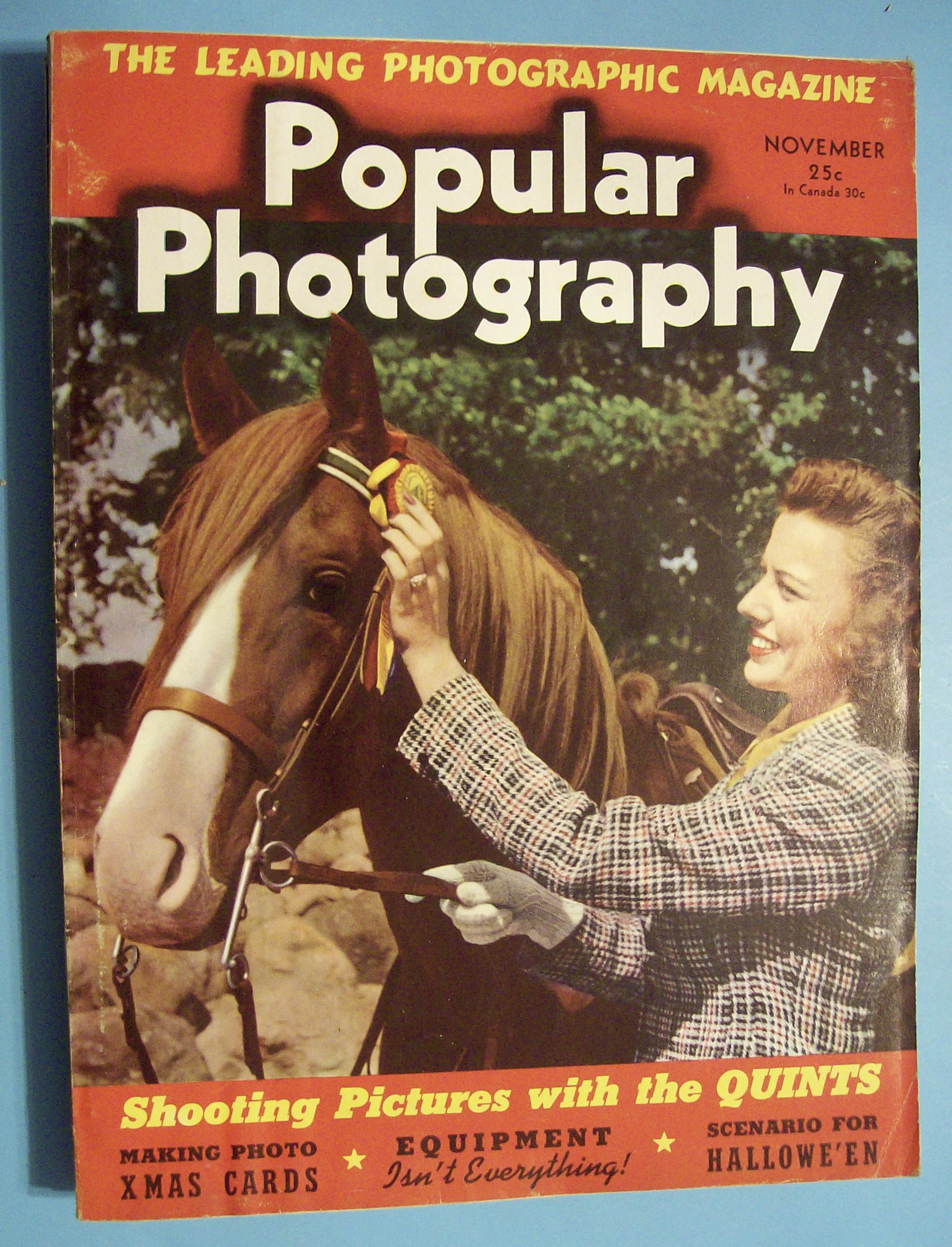 Popular Photography Magazine - November 1940