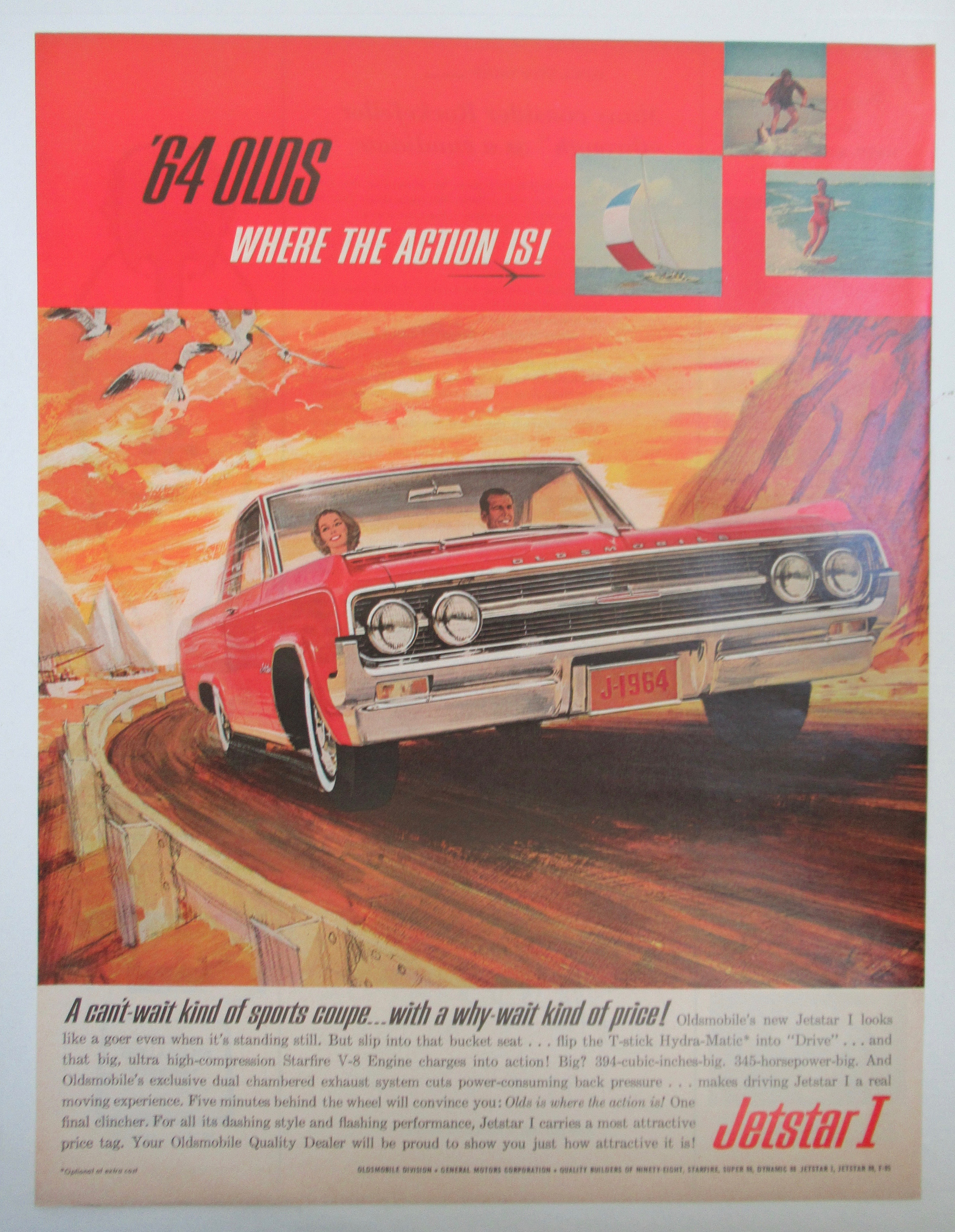 1963 Oldsmobile Automobile with Jetstar I