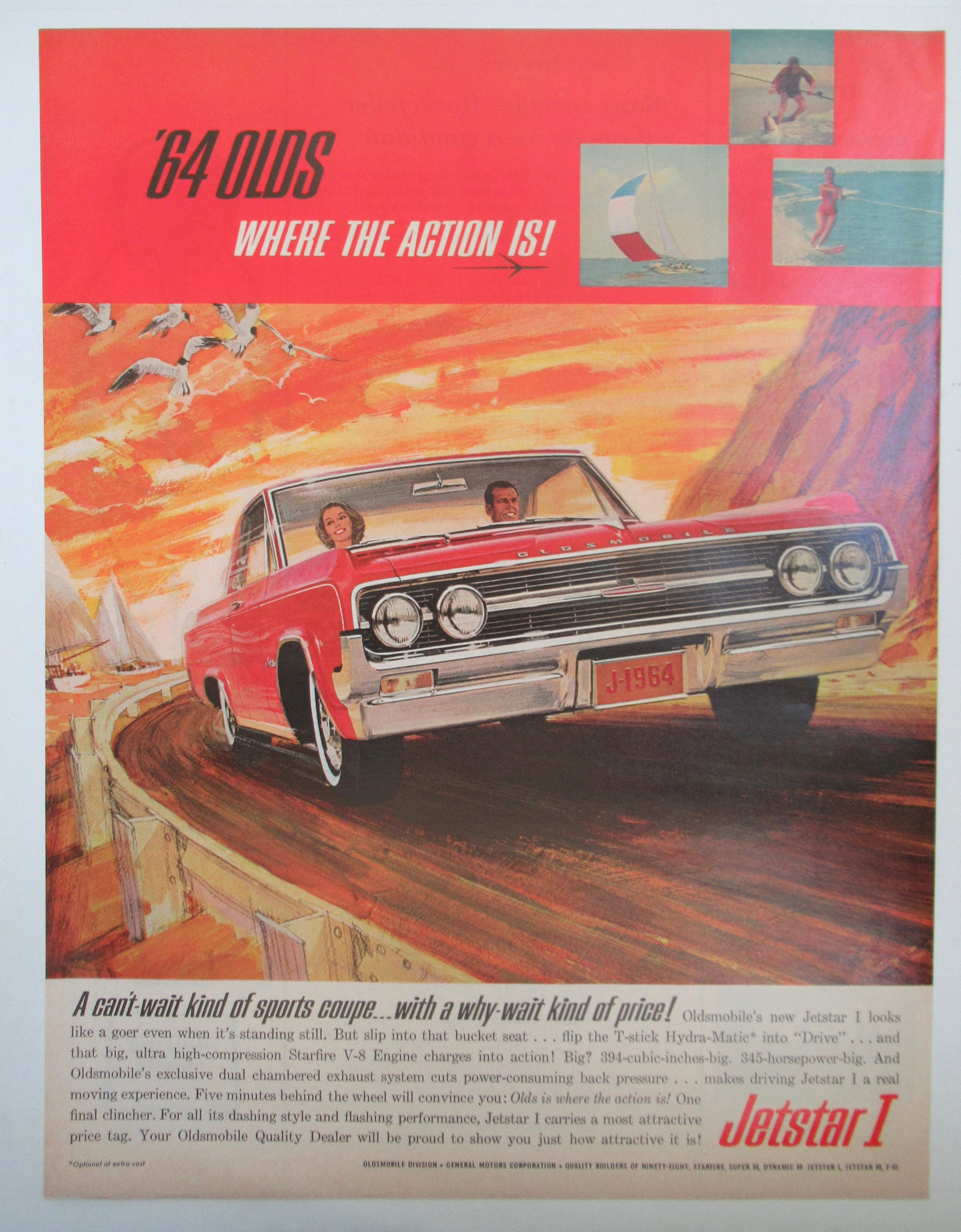 1963 Oldsmobile Automobile with Jetstar I