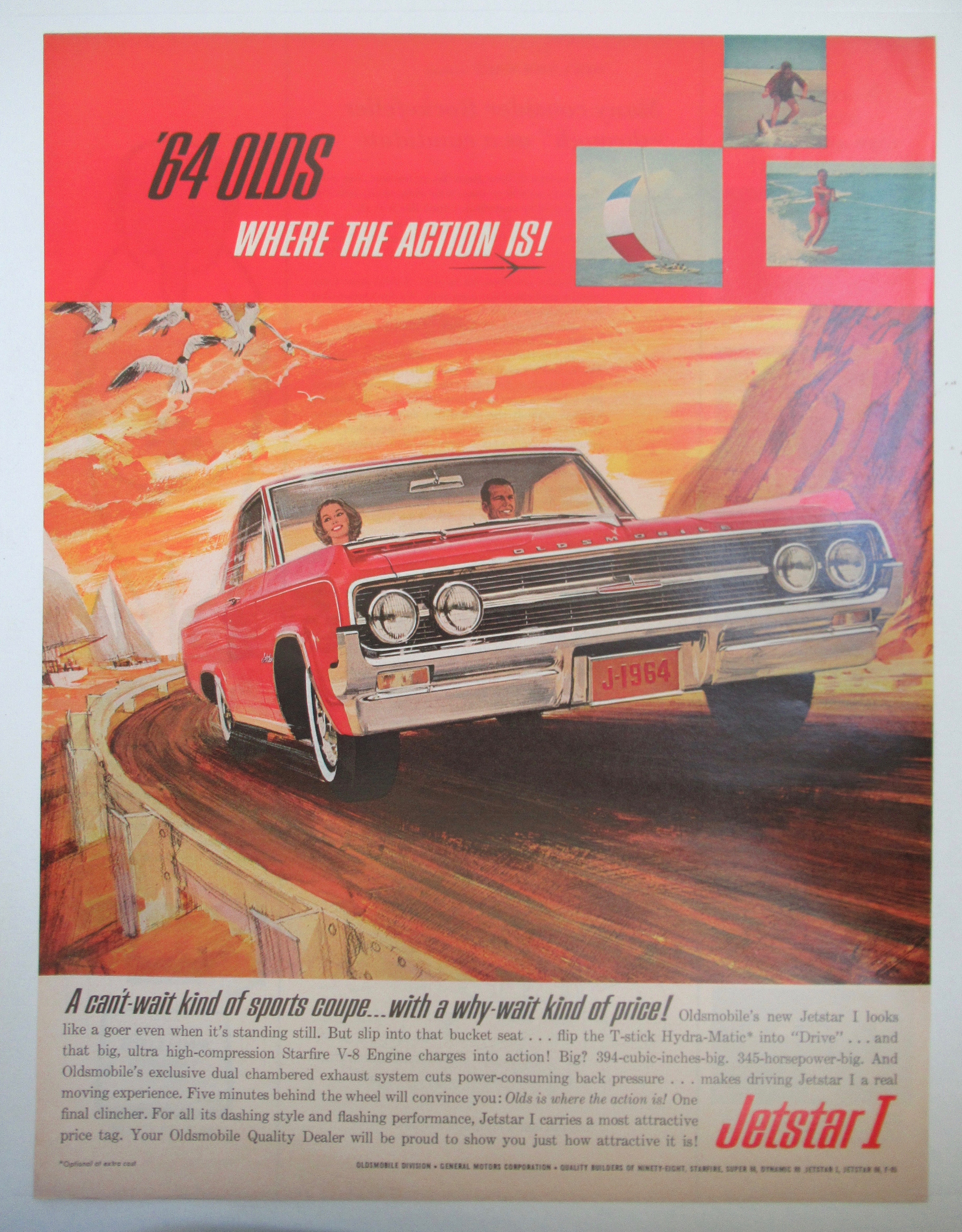 1963 Oldsmobile Automobile with Jetstar I