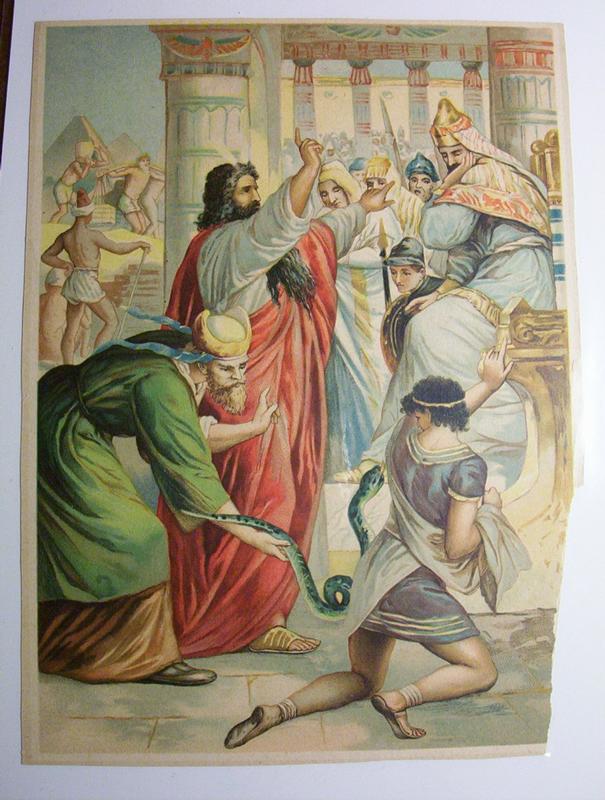 1890's Moses Before Pharoh