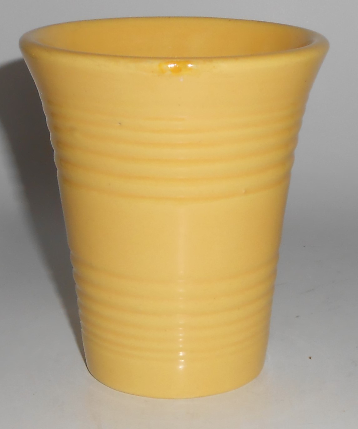 Bauer Pottery Monterey Ring Yellow Tumbler