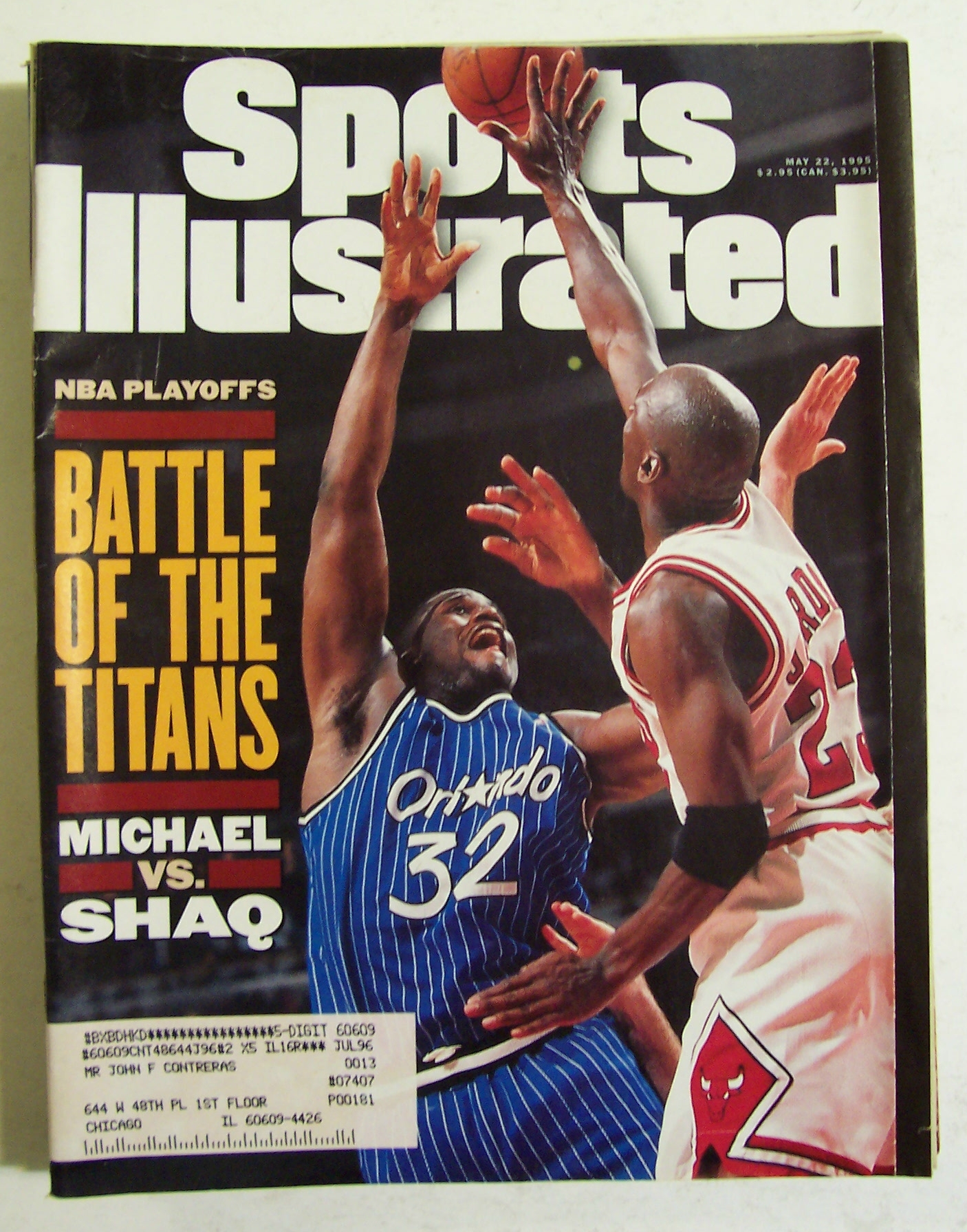 Sports Illustrated Magazine -May 22, 1995- Michael/Shaq