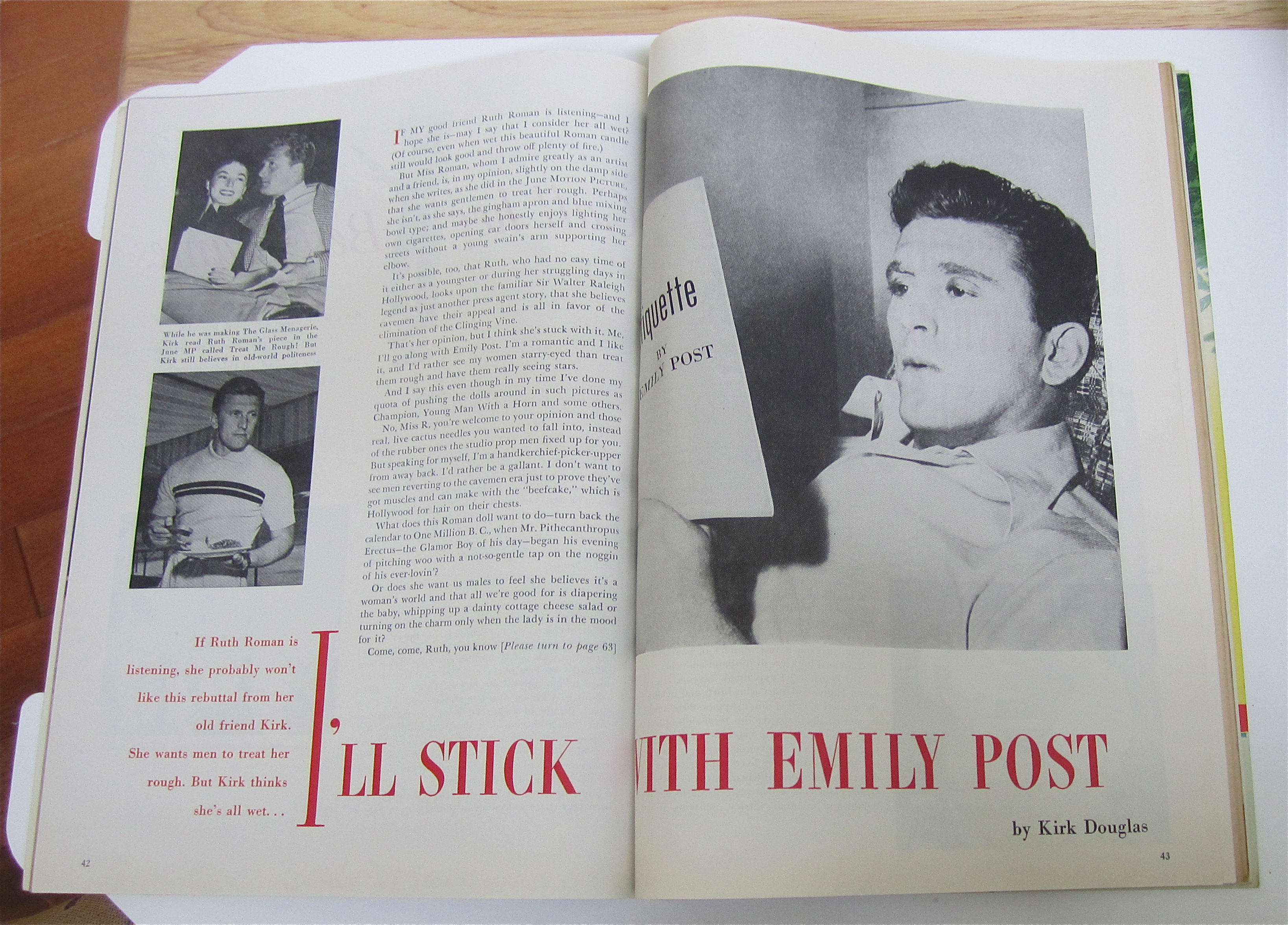 Motion Picture Magazine August 1950 Betty Grable