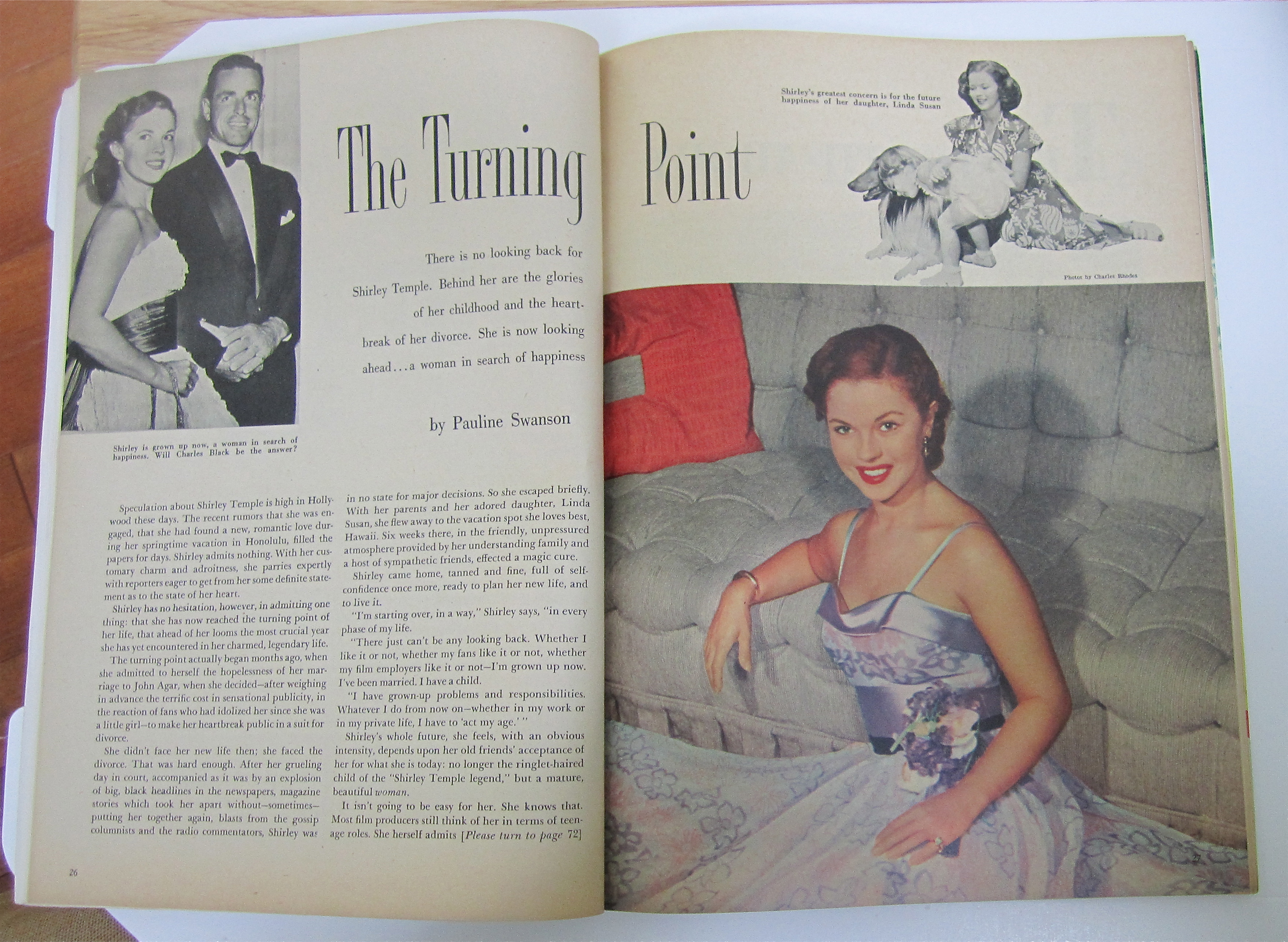 Motion Picture Magazine August 1950 Betty Grable