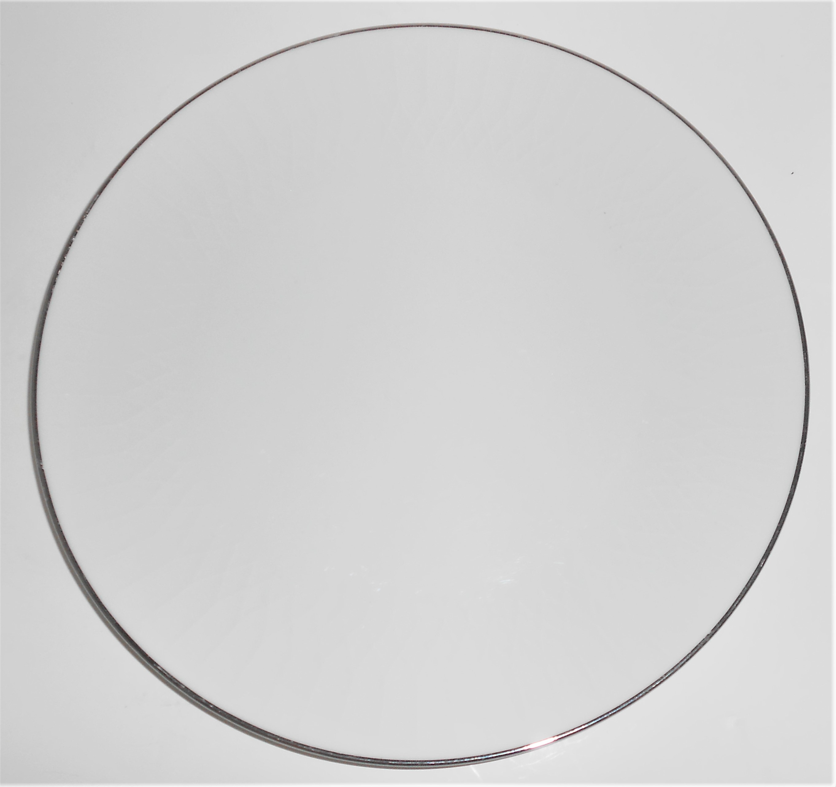 Noritake Porcelain China Sonoma w/Platinum Dinner Plate