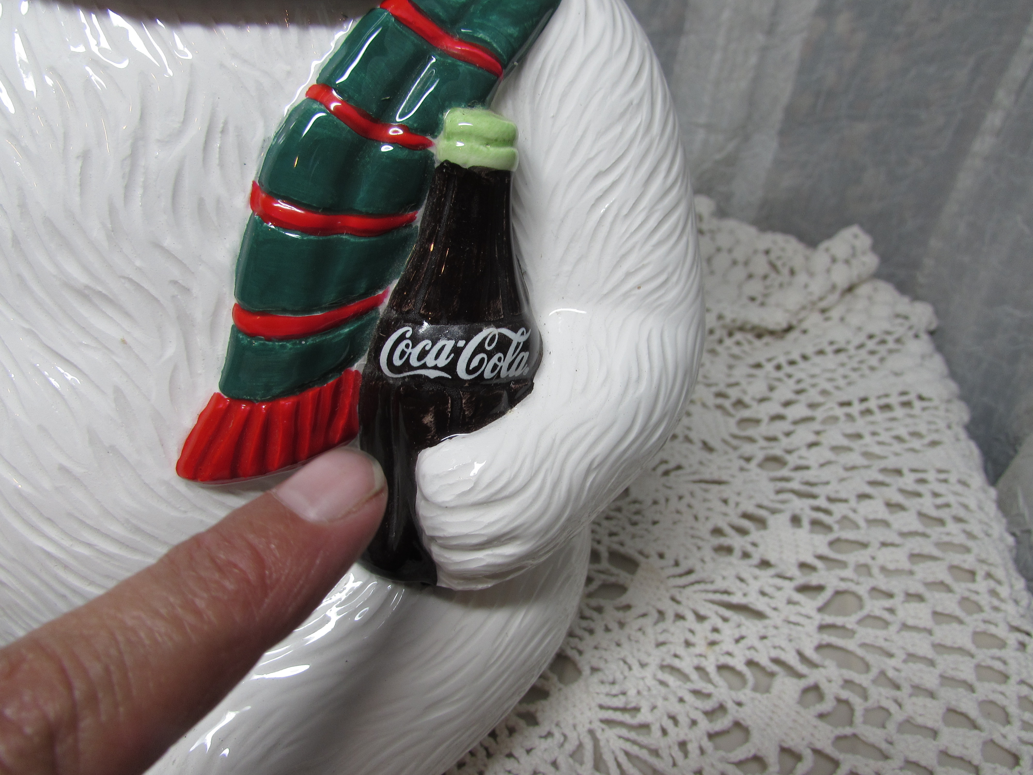 Coca Cola Hollywood Polar Bear Cookie jar