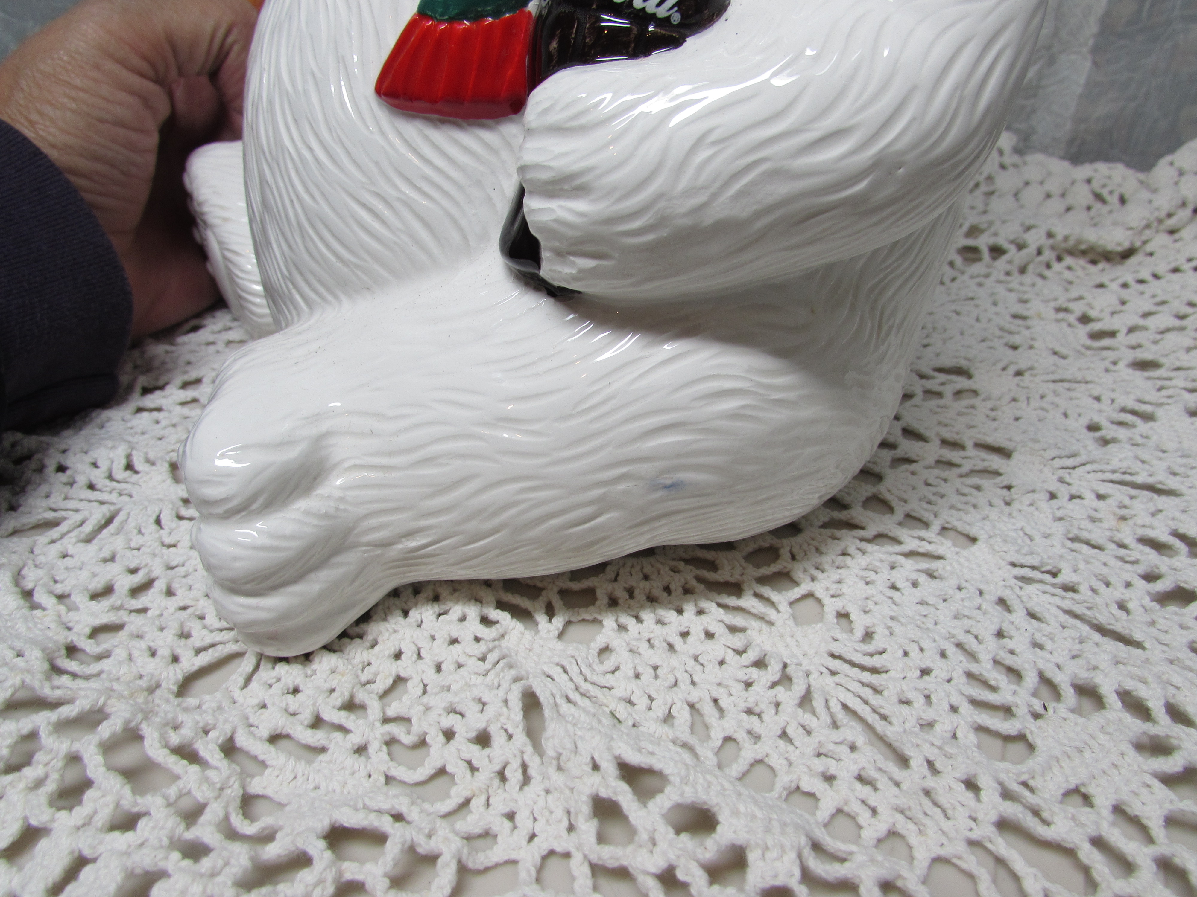 Coca Cola Hollywood Polar Bear Cookie jar