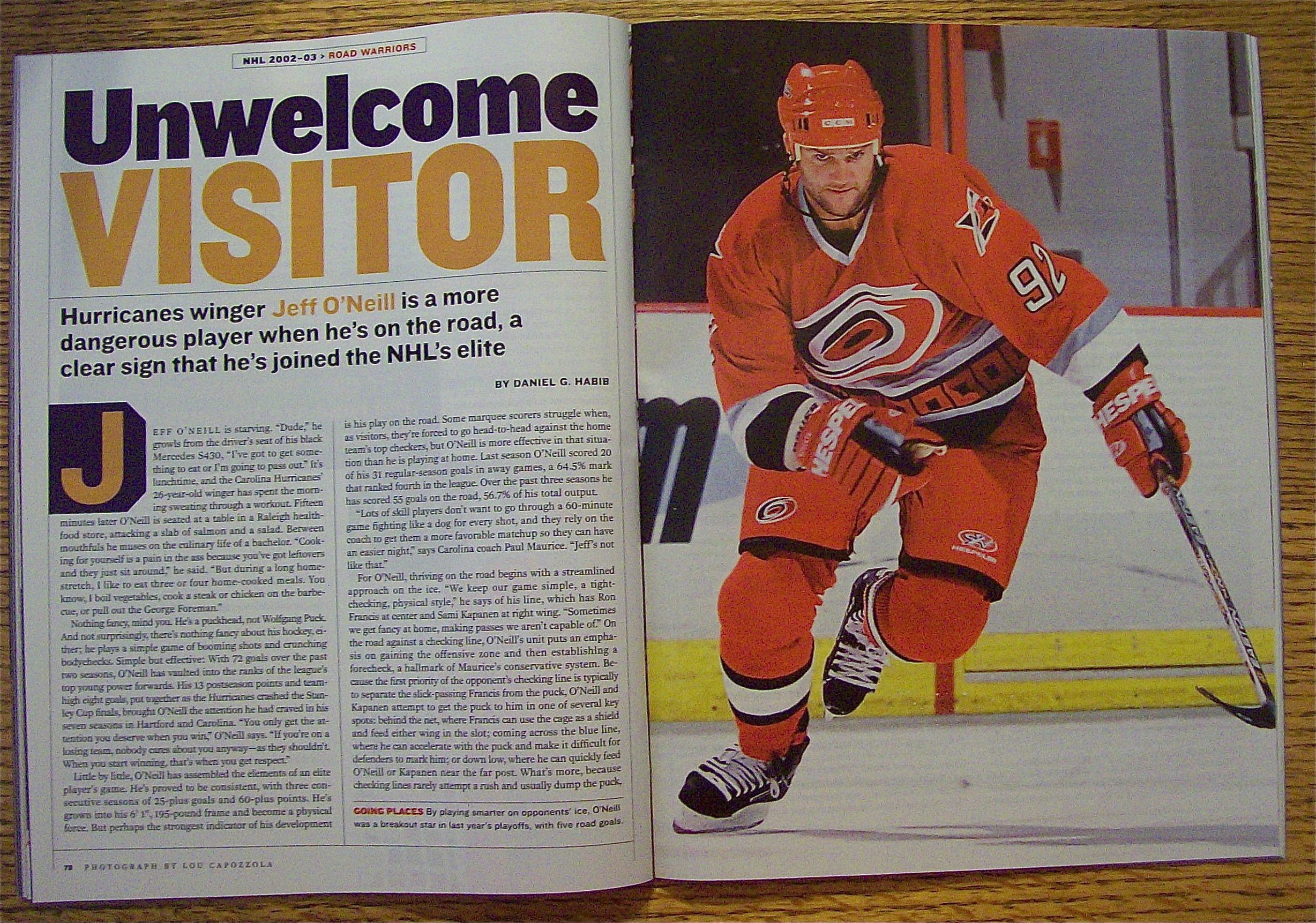 Sport Illustrated Magazine October 14, 2002 NHL Preview