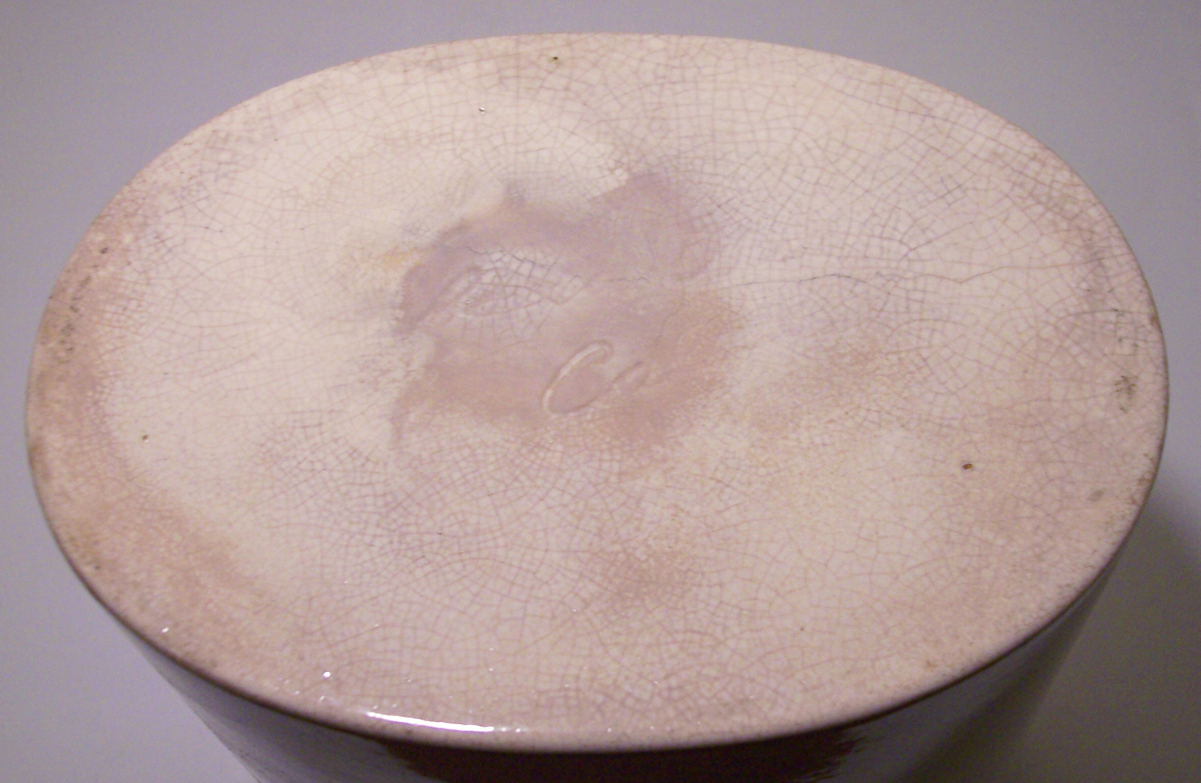 Barbara Willis Pottery Decorated Canister W/Lid!