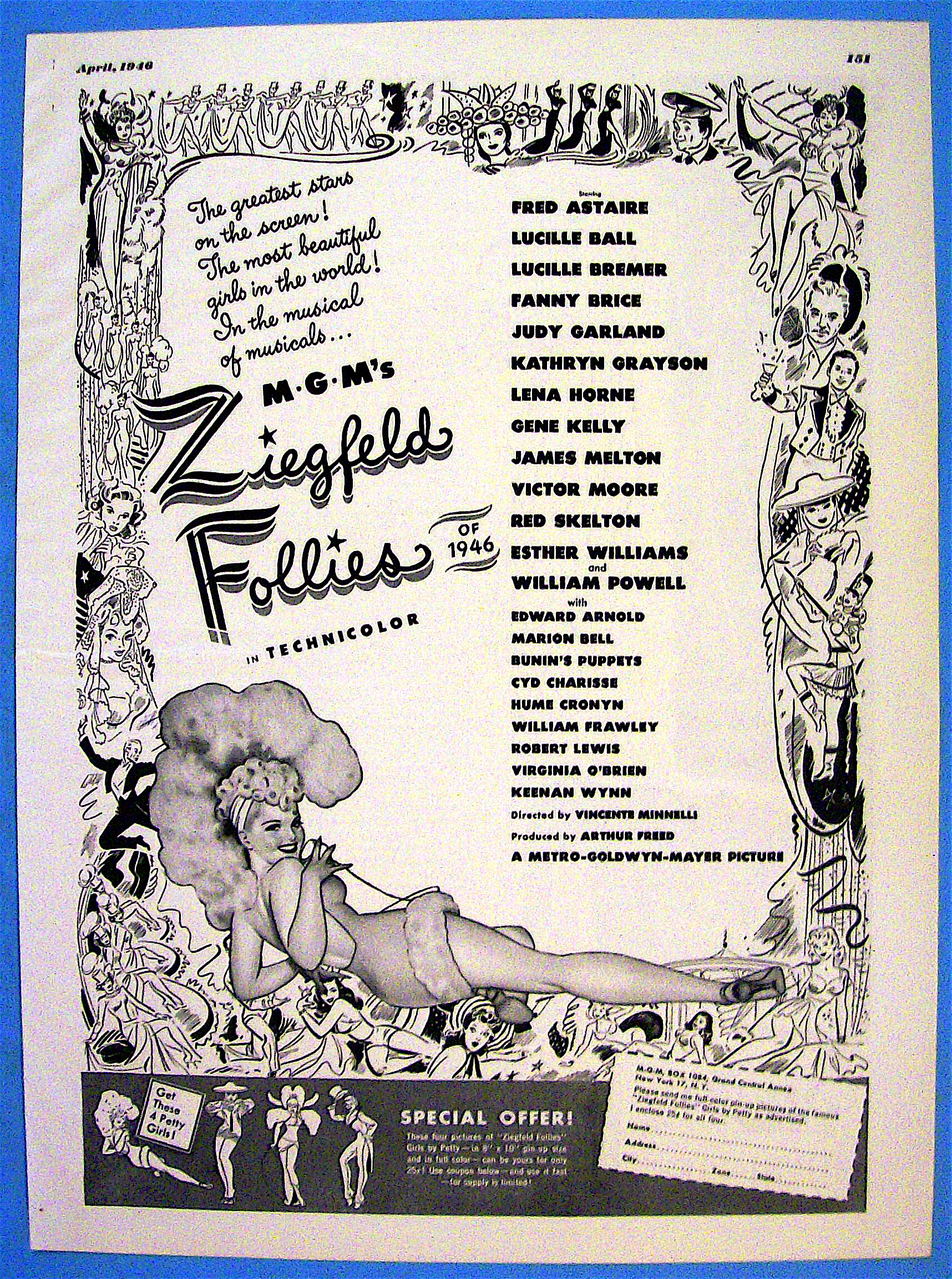 1946 Ziegfeld Follies with Lovely Woman