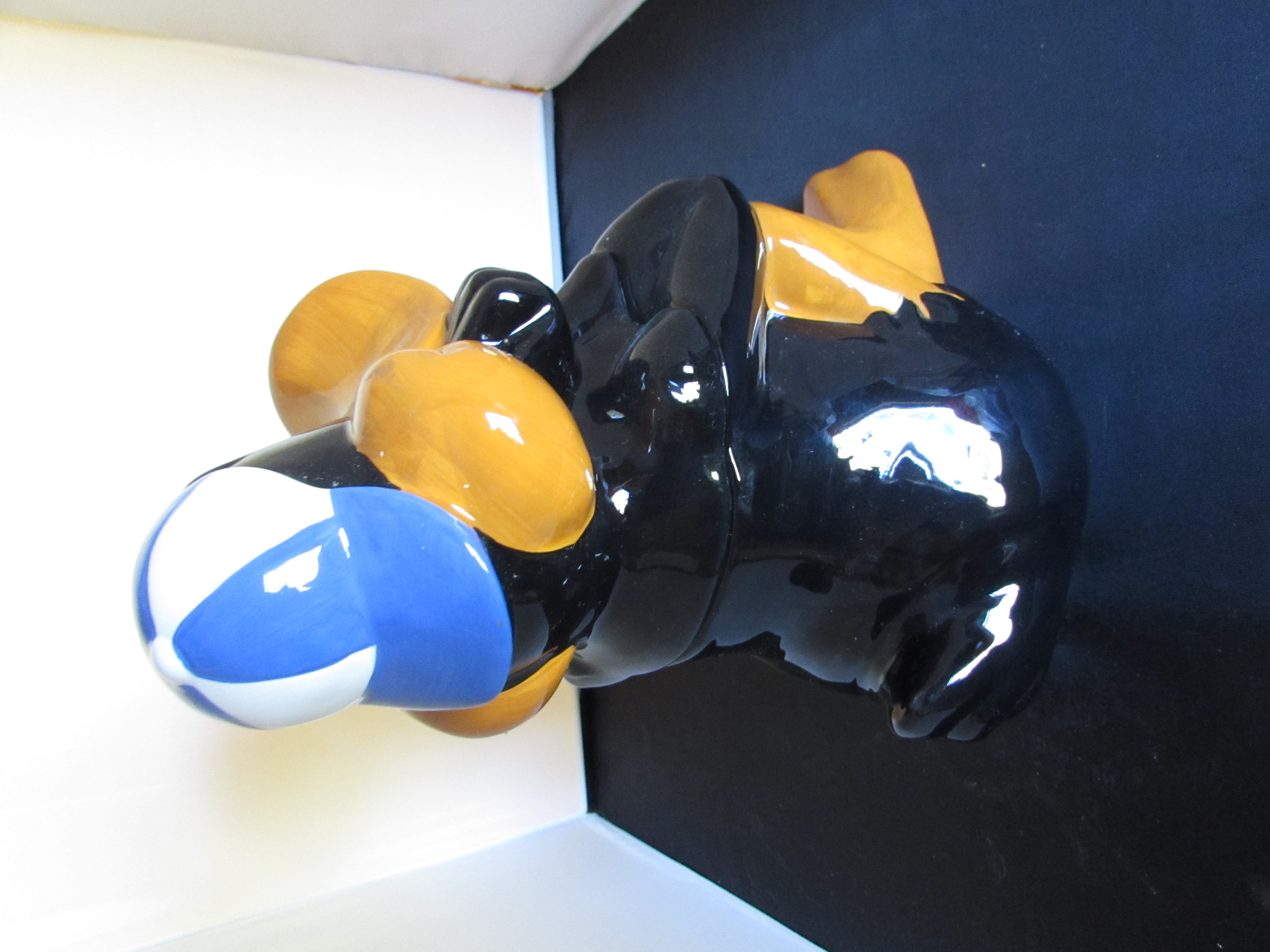 Daffy Duck in Baseball Cap Cookie Jar