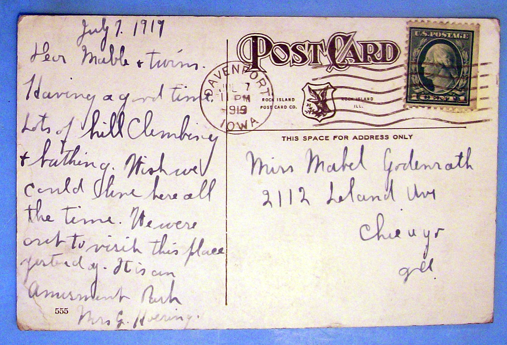 The Inn, Dance Hall Postcard