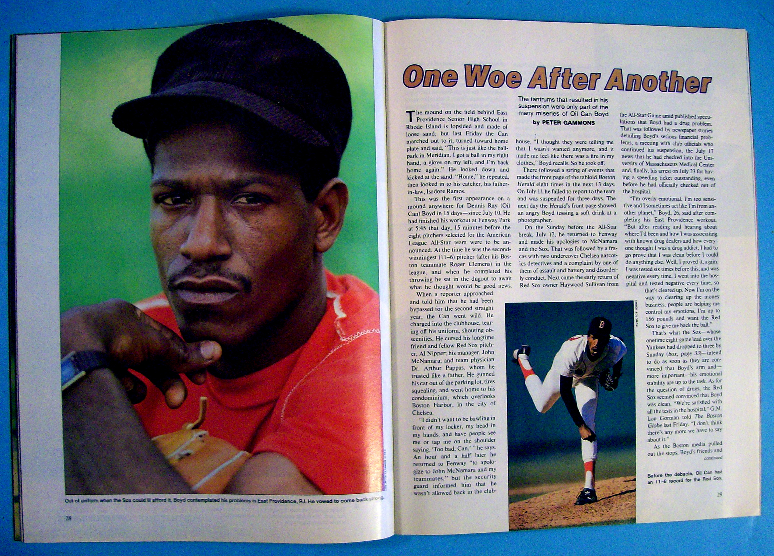 Sports Illustrated Magazine-August 4, 1986-Boyd