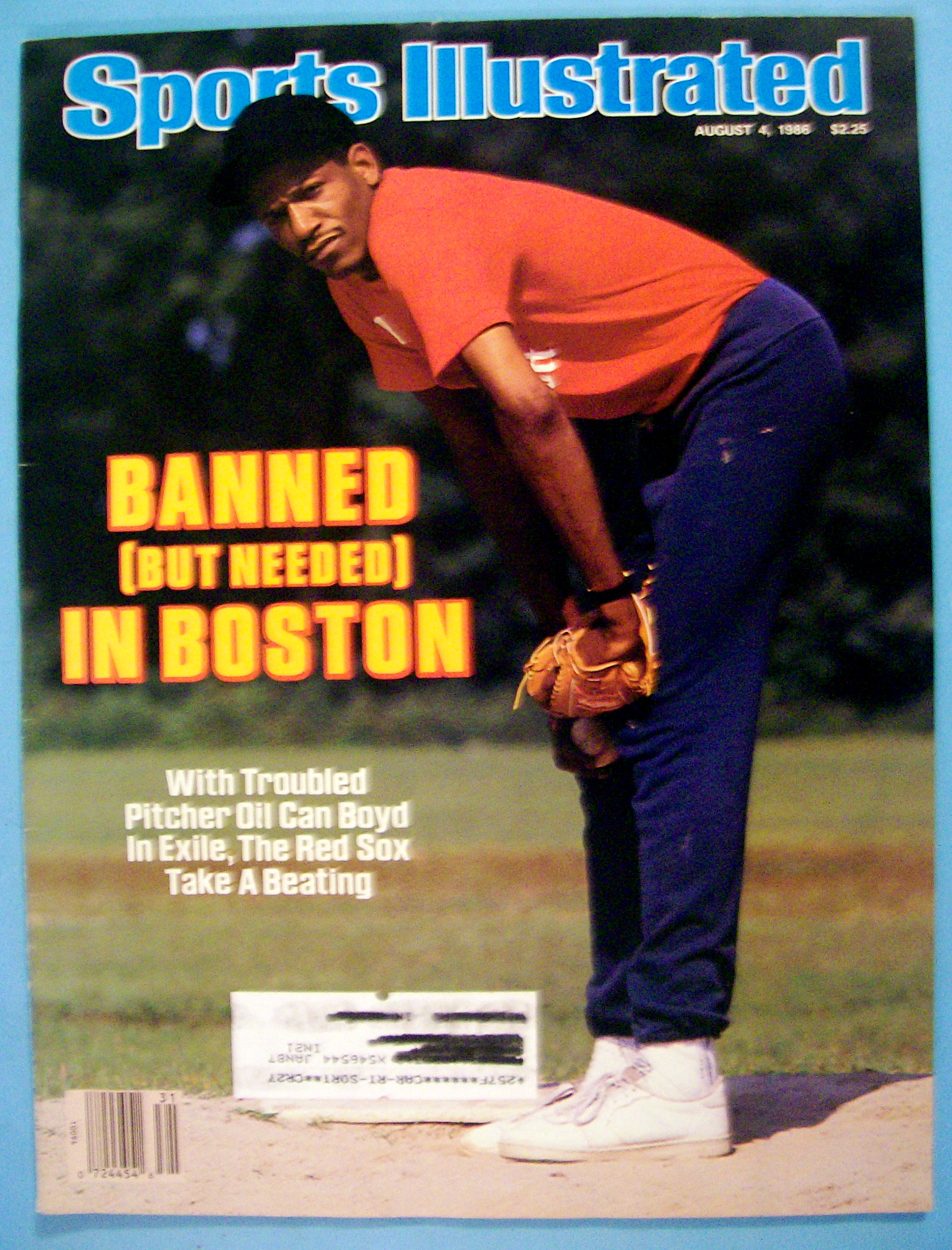 Sports Illustrated Magazine-August 4, 1986-Boyd