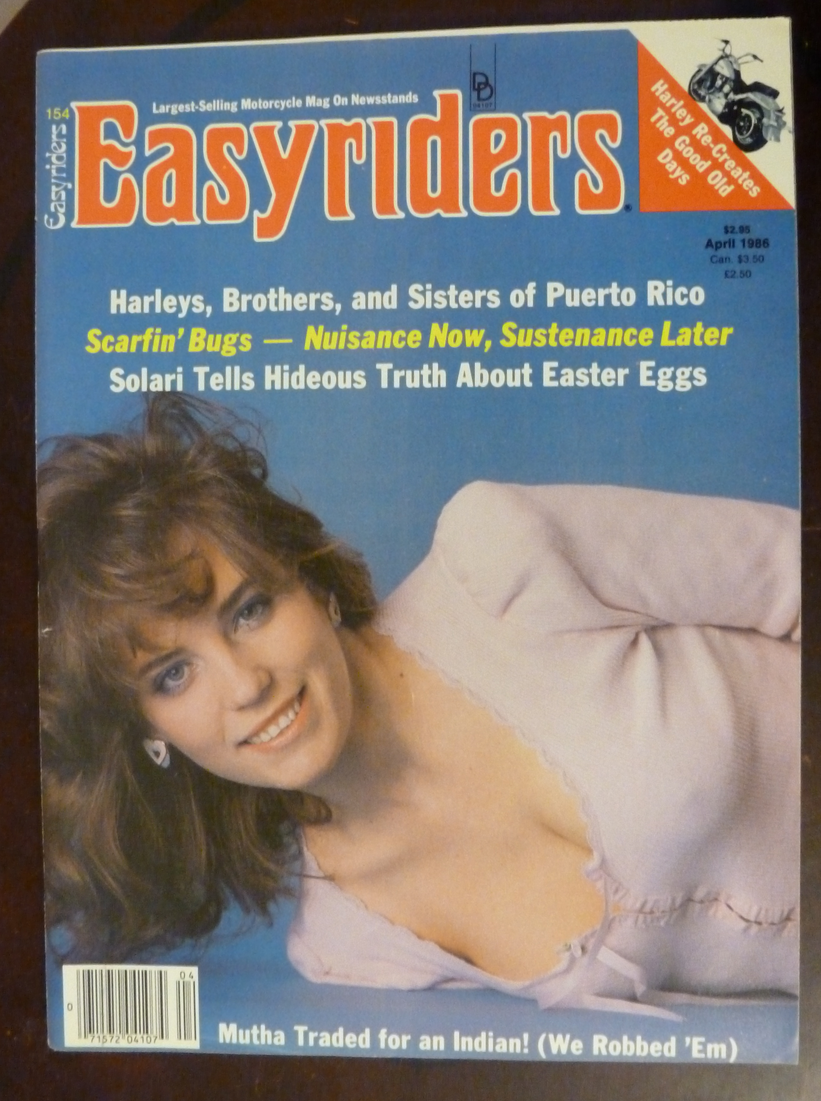 Easyriders April 1986 Scarfin' Bugs